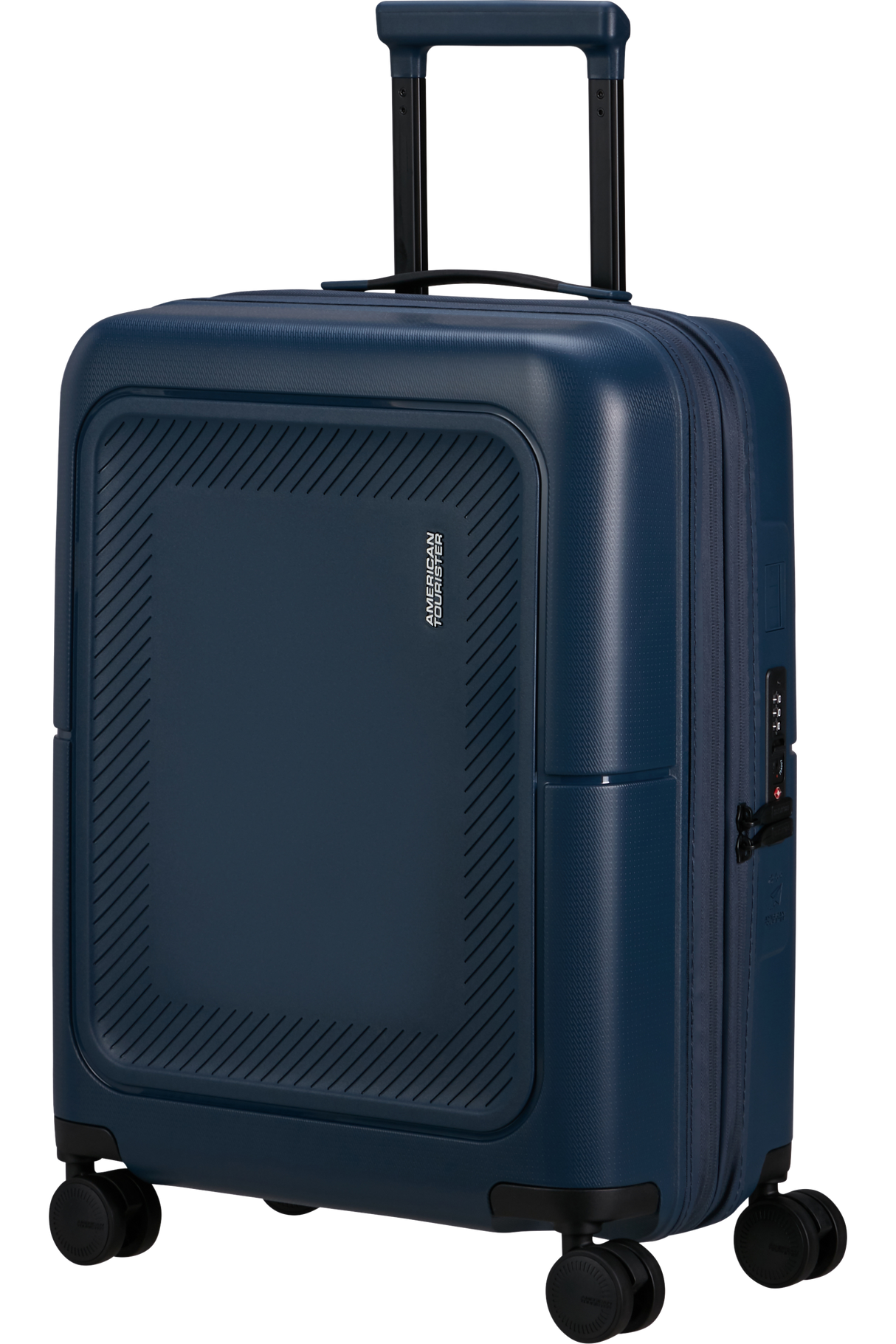 American Tourister Dashpop Utvidbar Kabinkoffert Midnight Blue