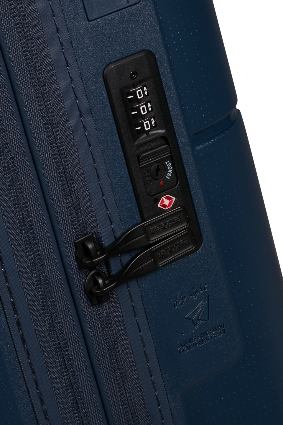 American Tourister Dashpop Utvidbar Kabinkoffert Midnight Blue