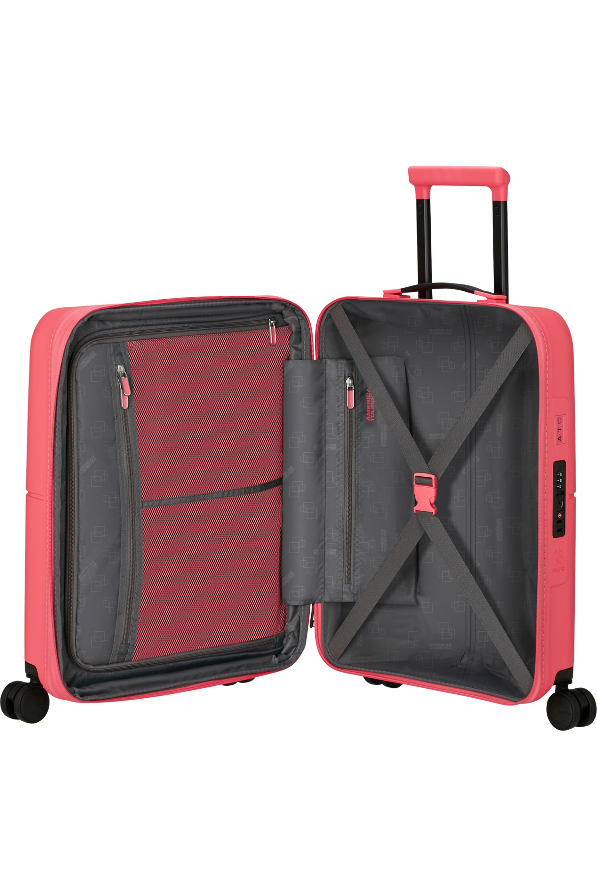 American Tourister Dashpop Utvidbar Kabinkoffert Sugar Pink