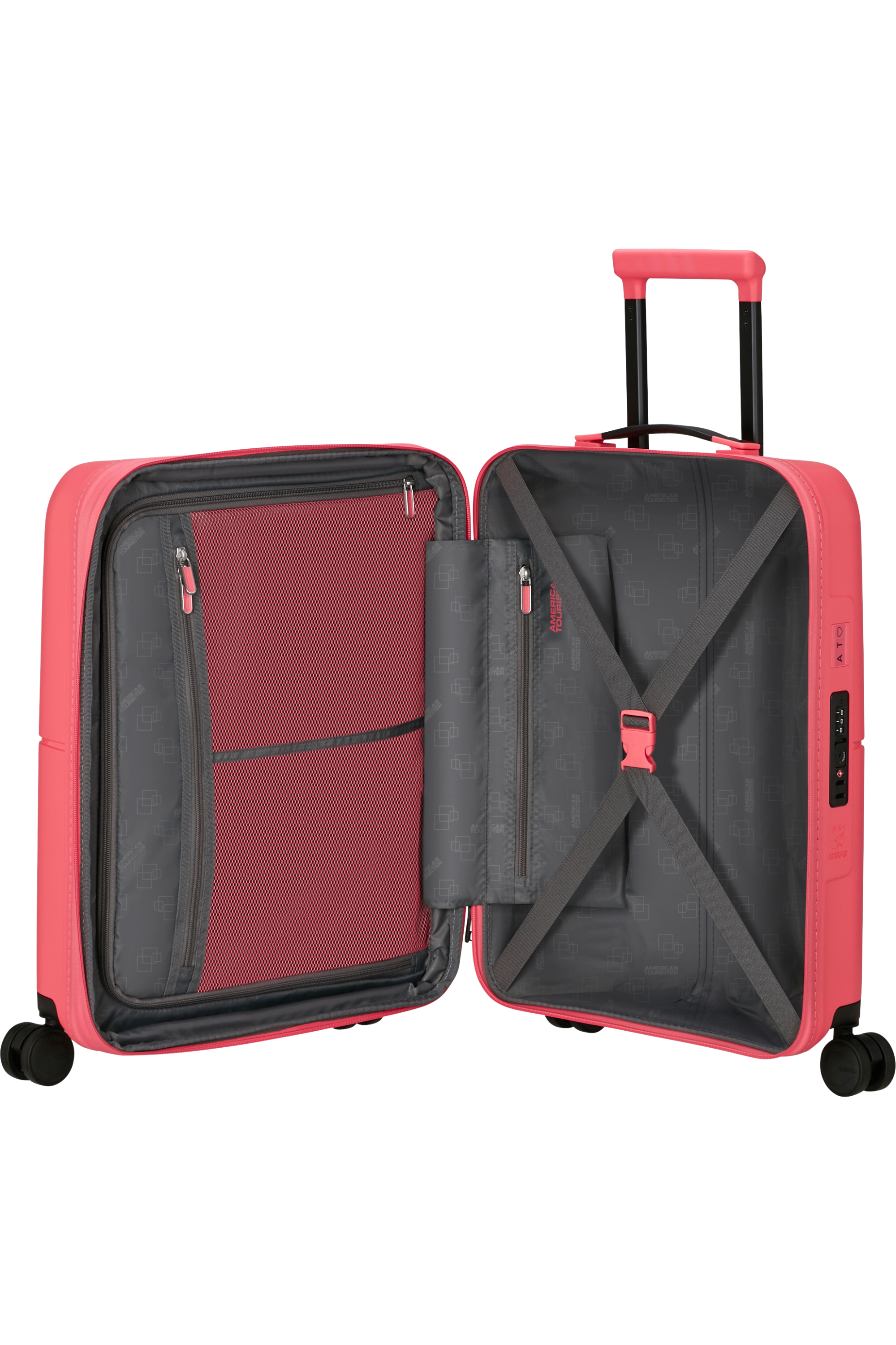 American Tourister Dashpop Utvidbar Kabinkoffert Sugar Pink