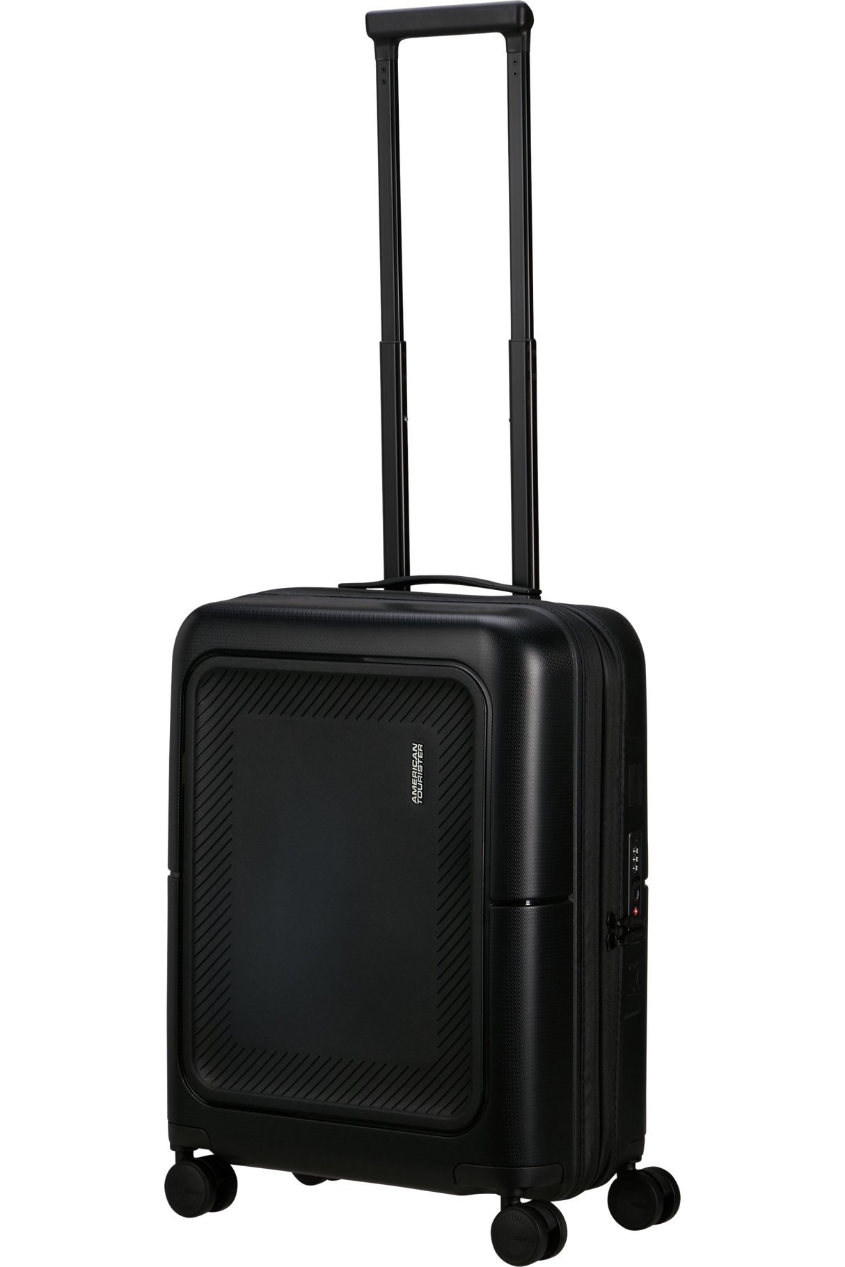 American Tourister Dashpop Utvidbar Kabinkoffert Svart