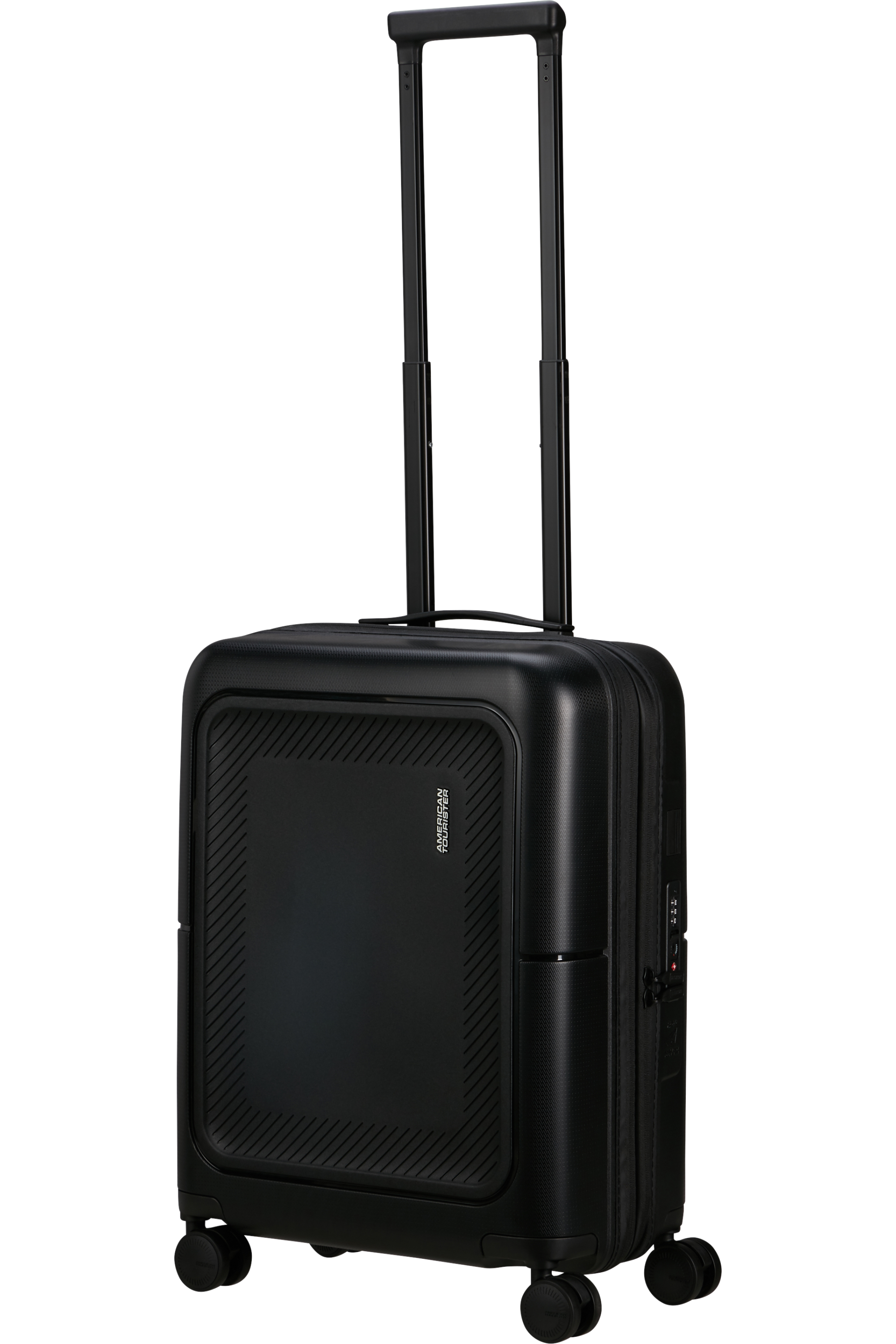 American Tourister Dashpop Utvidbar Kabinkoffert Svart