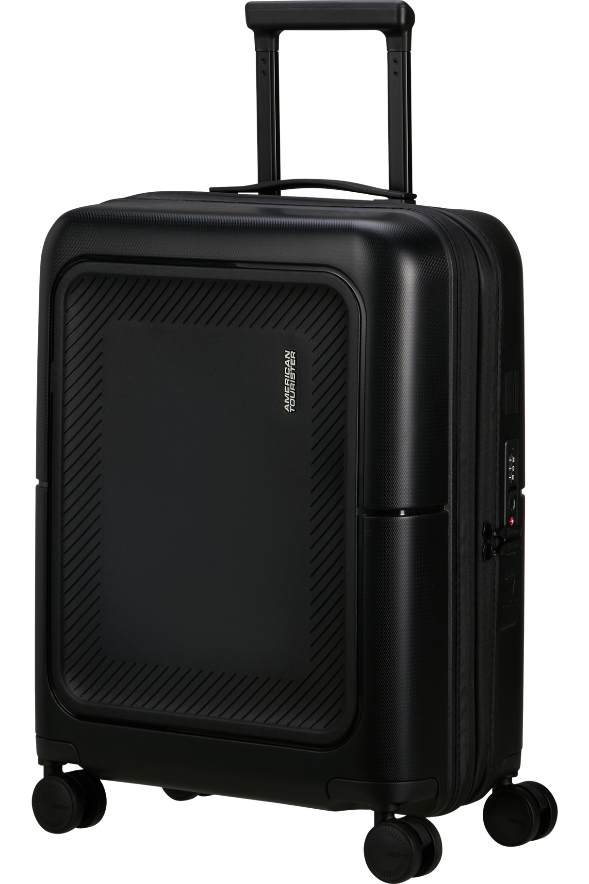 American Tourister Dashpop Utvidbar Kabinkoffert Svart