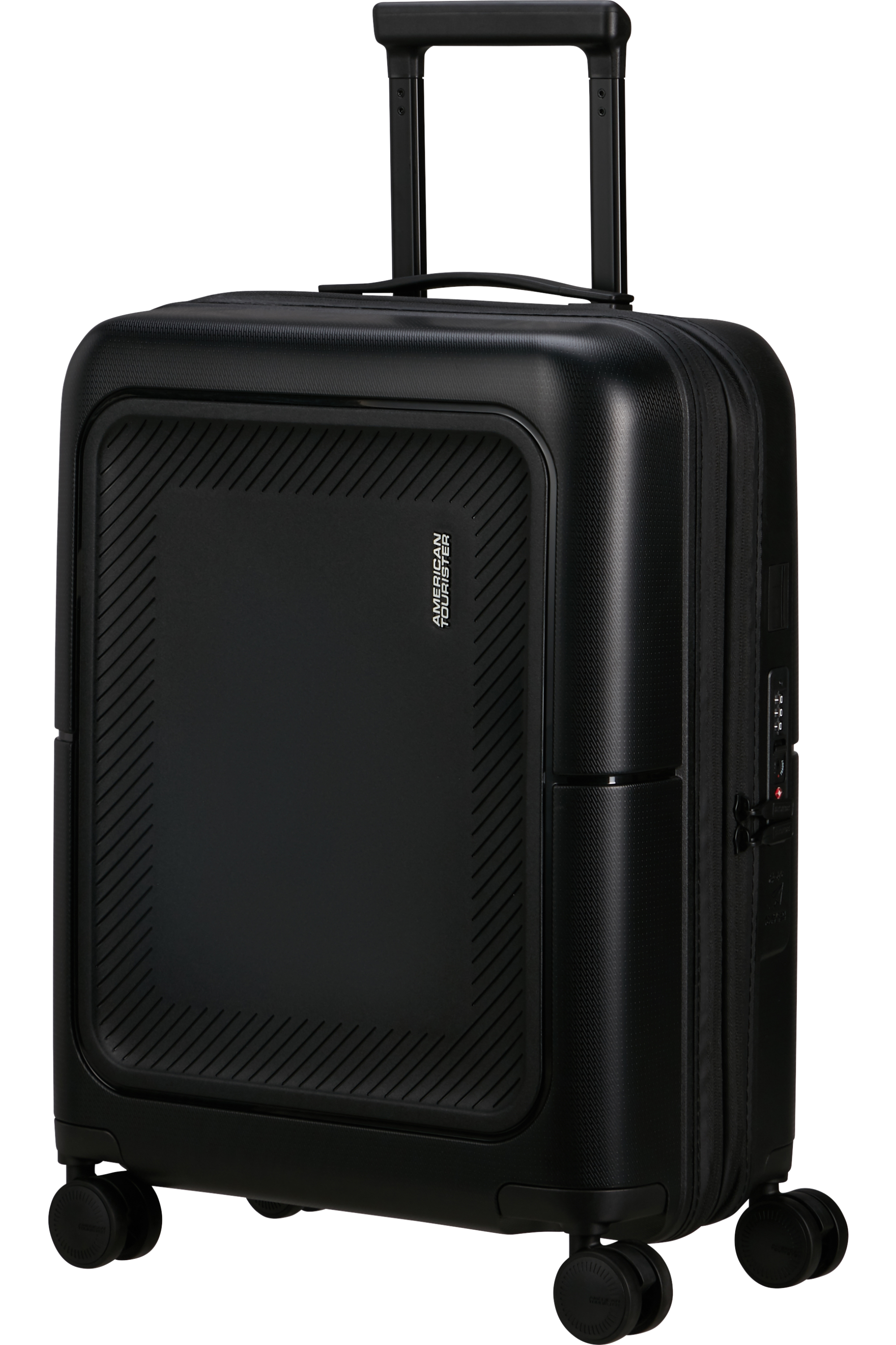 American Tourister Dashpop Utvidbar Kabinkoffert Svart