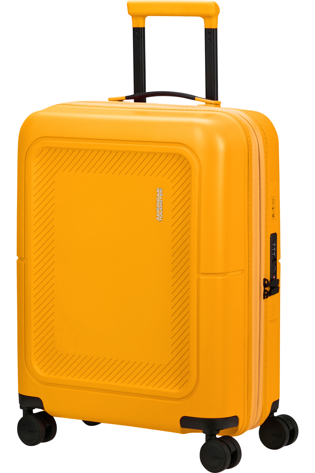 American Tourister Dashpop Utvidbar Kabinkoffert Golden Yellow