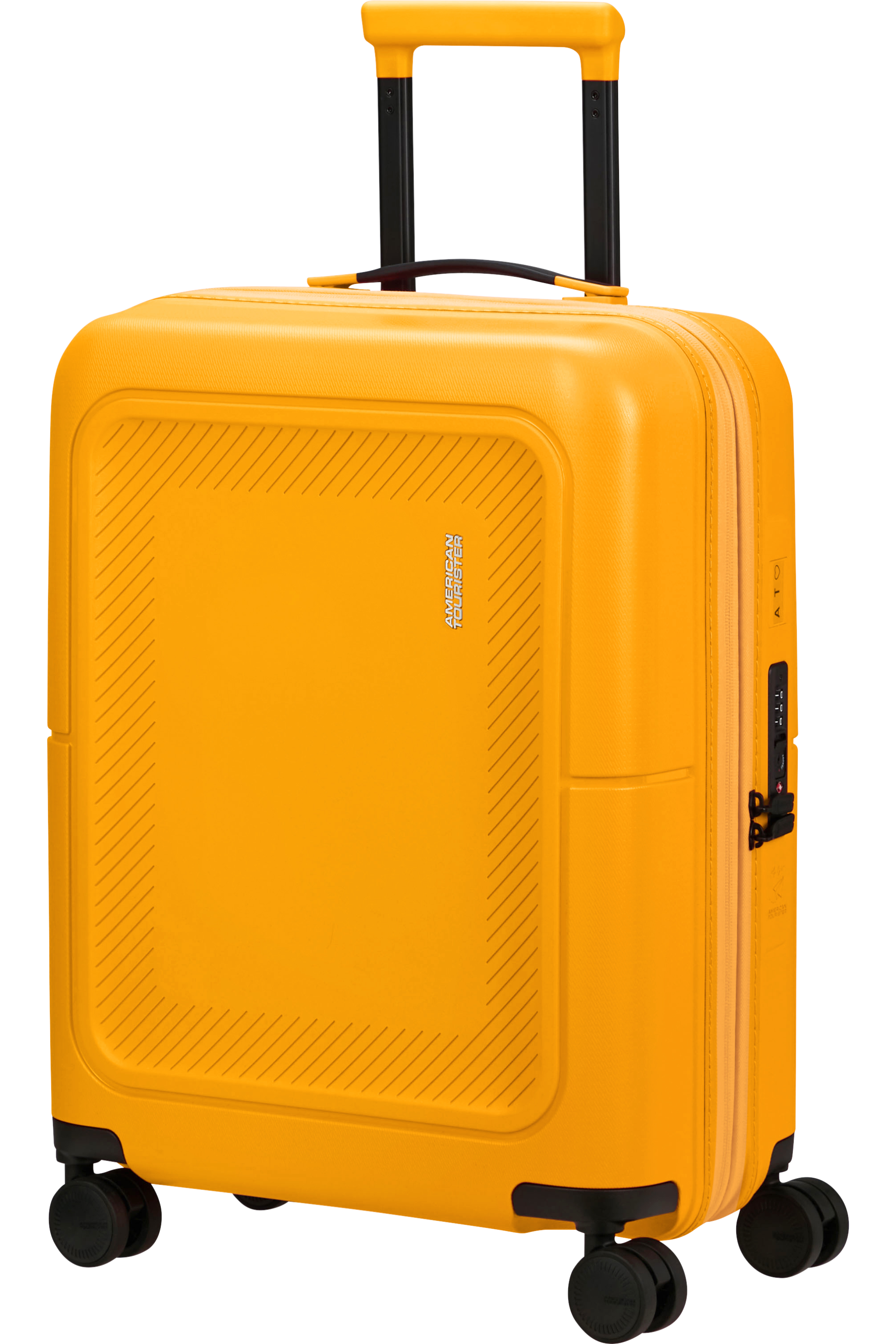 American Tourister Dashpop Utvidbar Kabinkoffert Golden Yellow