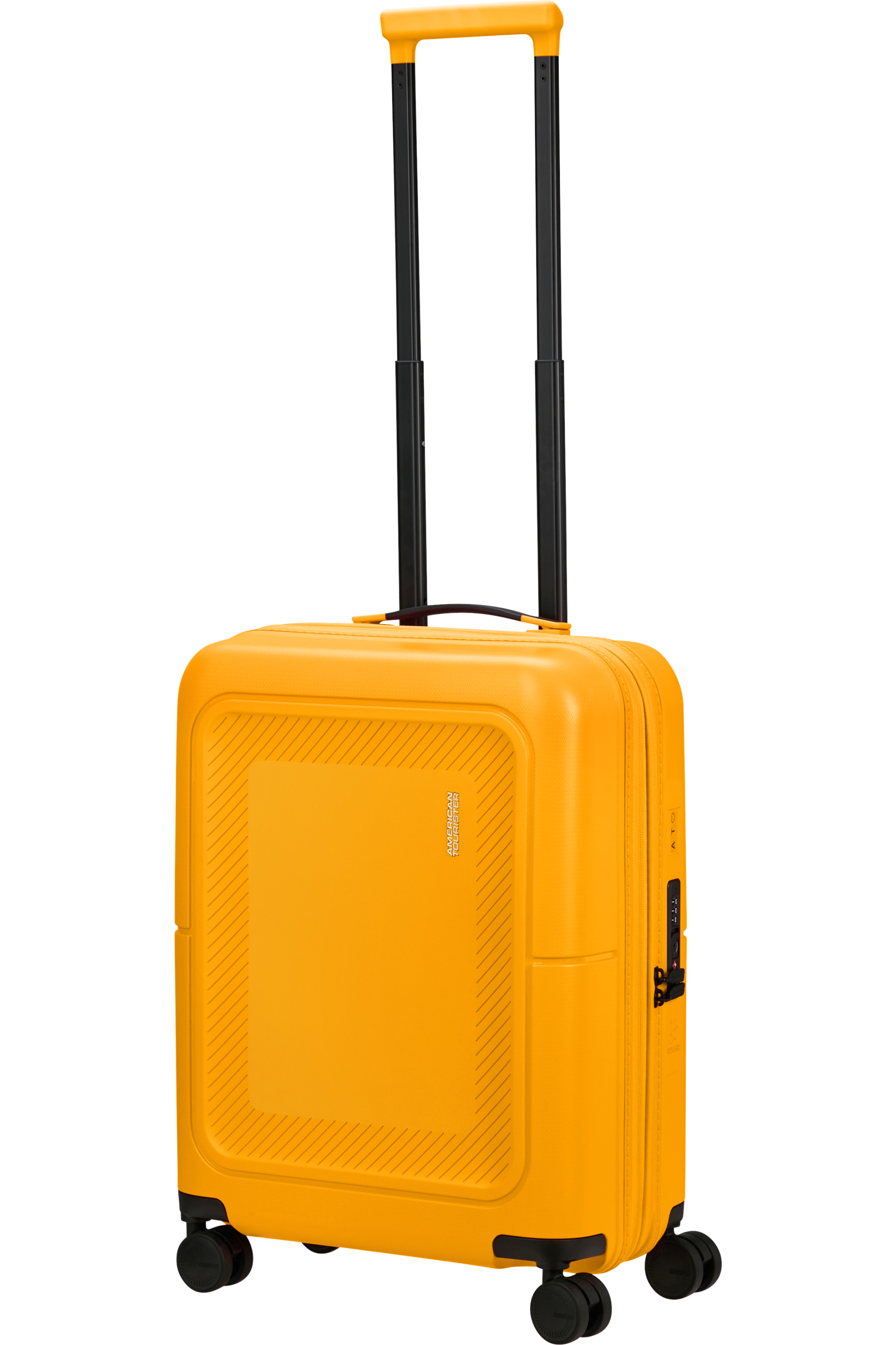 American Tourister Dashpop Utvidbar Kabinkoffert Golden Yellow