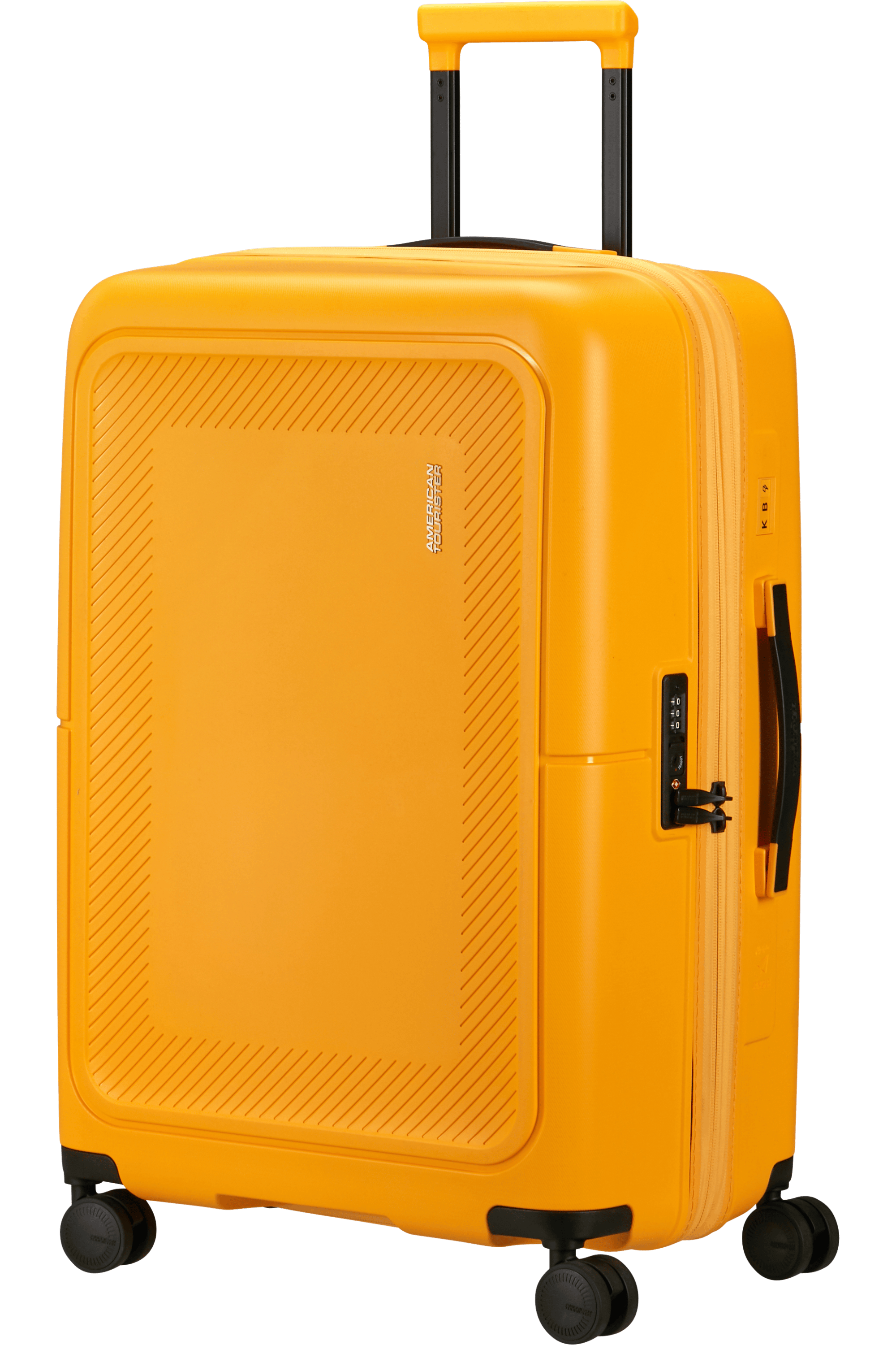 American Tourister Dashpop Utvidbar Koffert 67 cm Golden Yellow