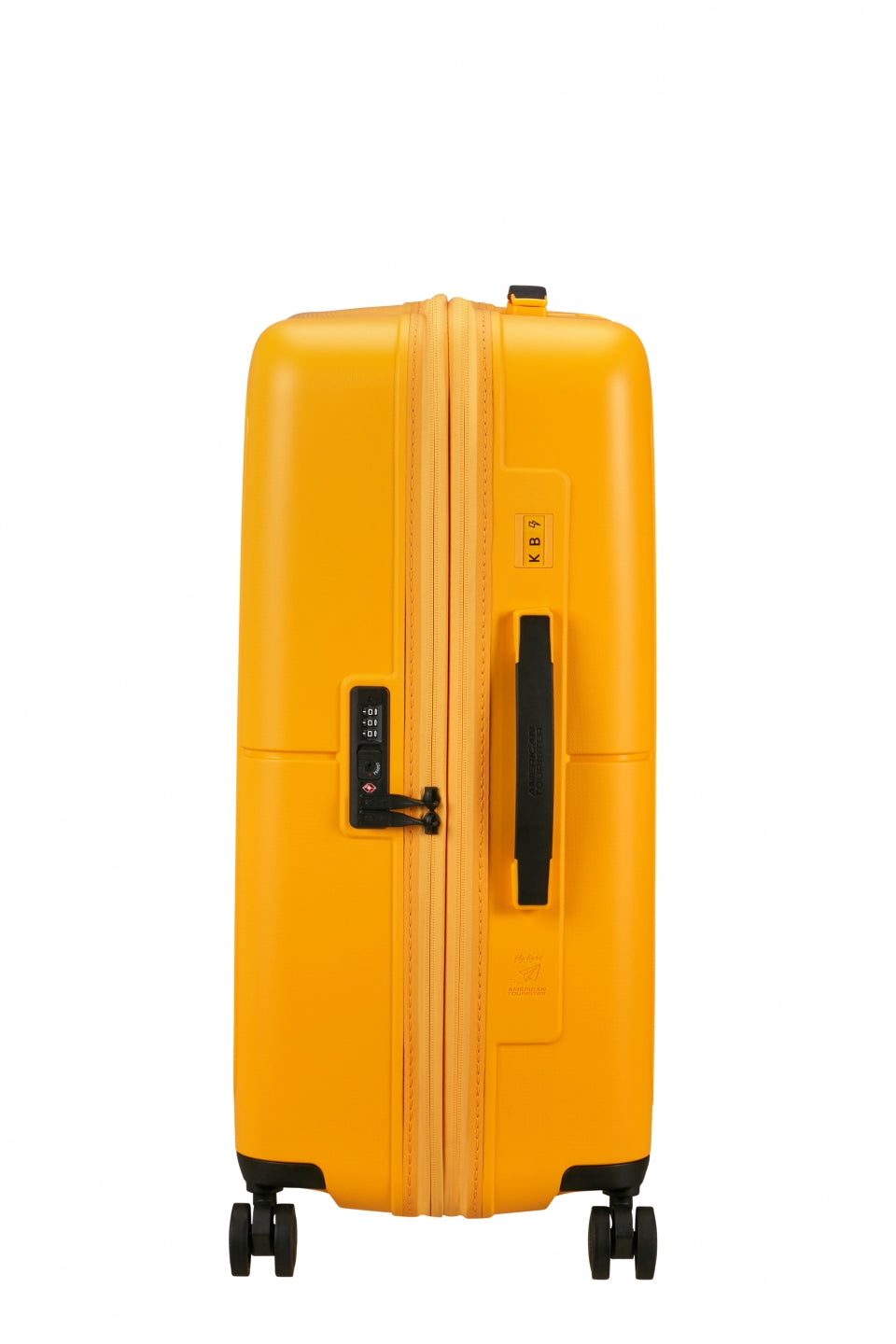 American Tourister Dashpop Utvidbar Koffert 67 cm Golden Yellow