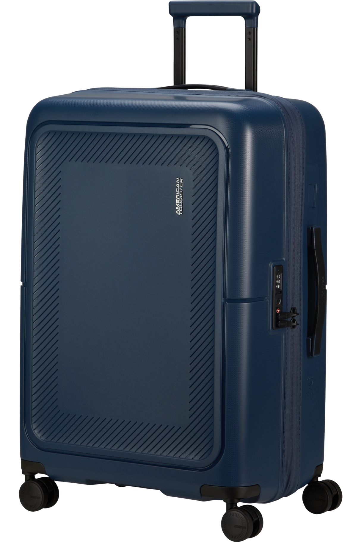 American Tourister Dashpop Utvidbar Koffert 67 cm Midnight Blue