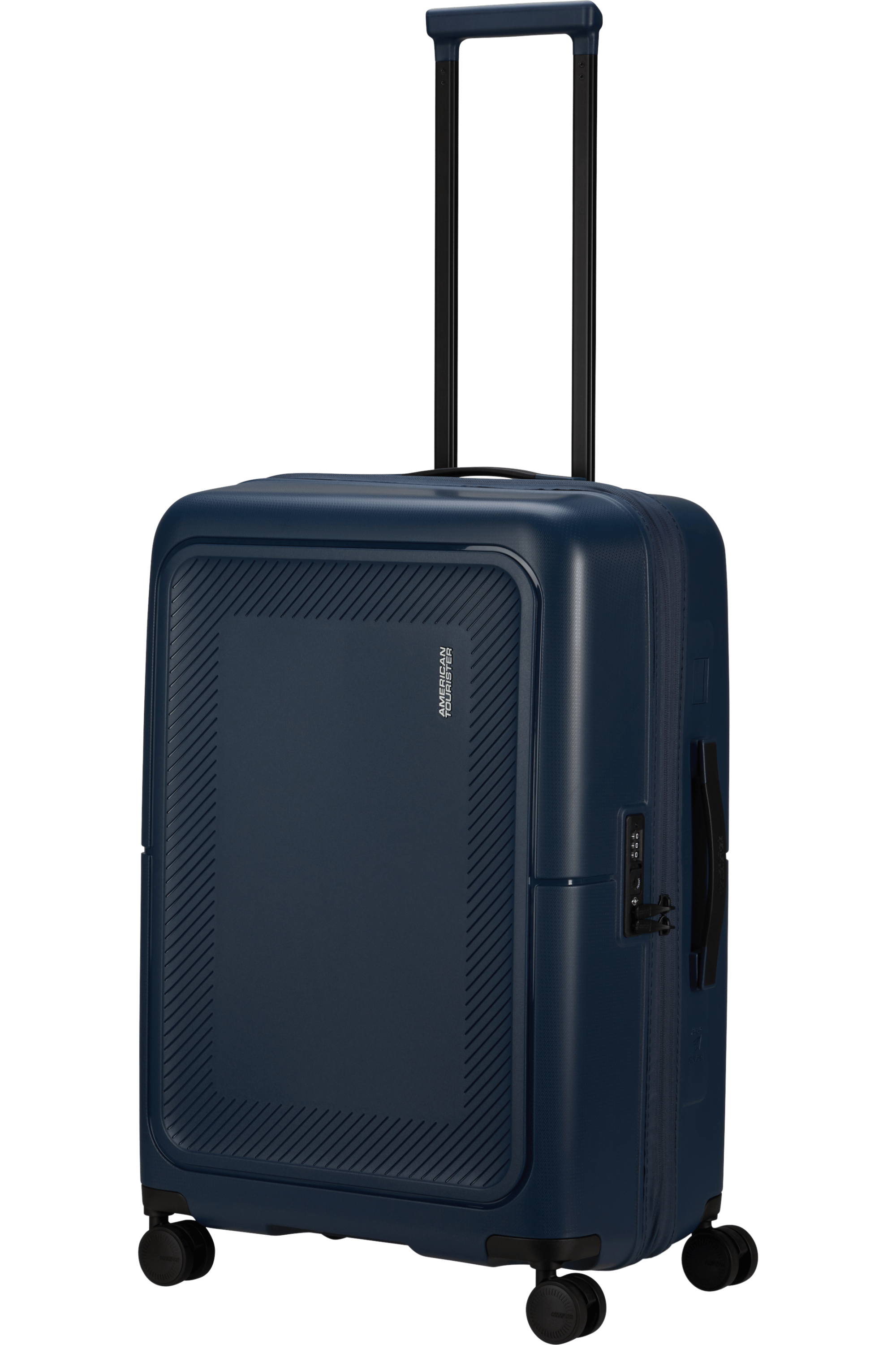 American Tourister Dashpop Utvidbar Koffert 67 cm Midnight Blue