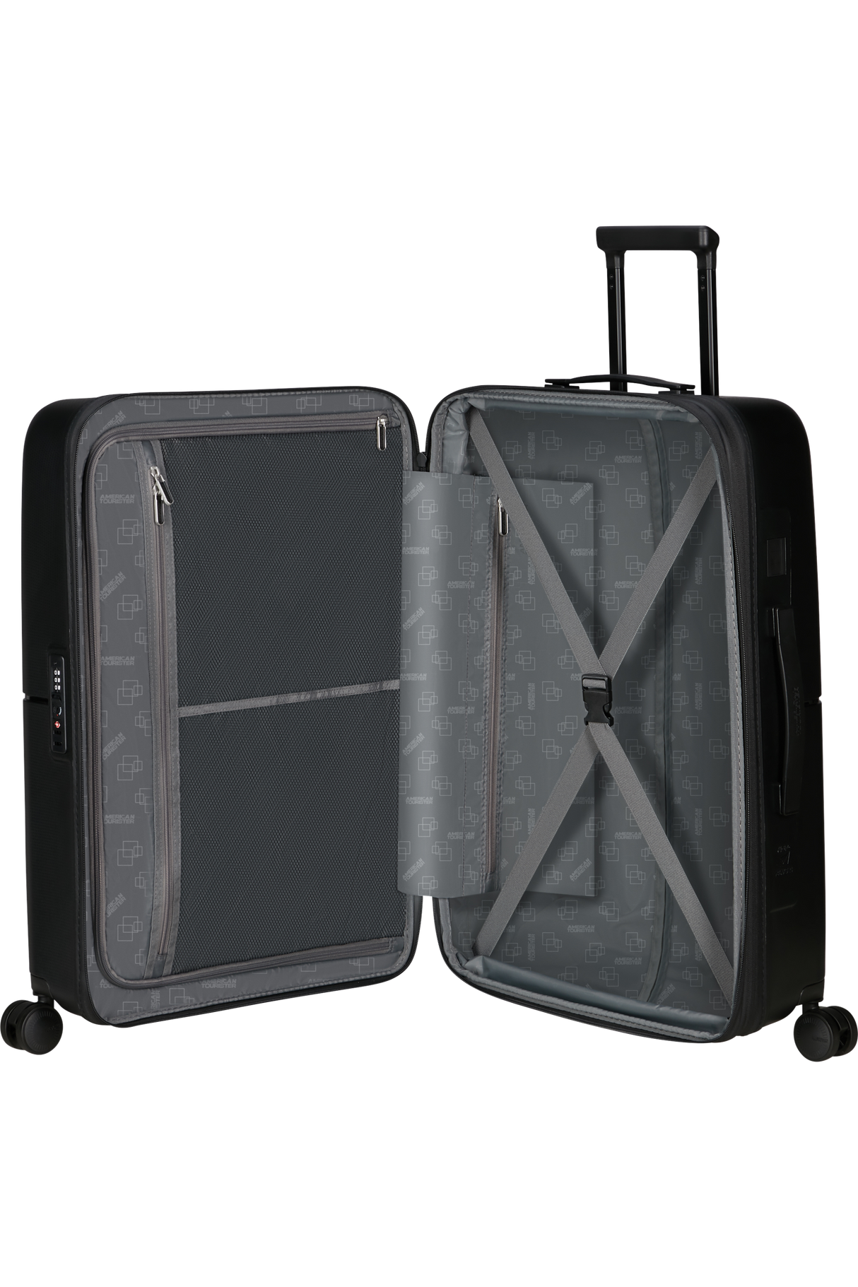 American Tourister Dashpop Utvidbar Koffert 67 cm Svart