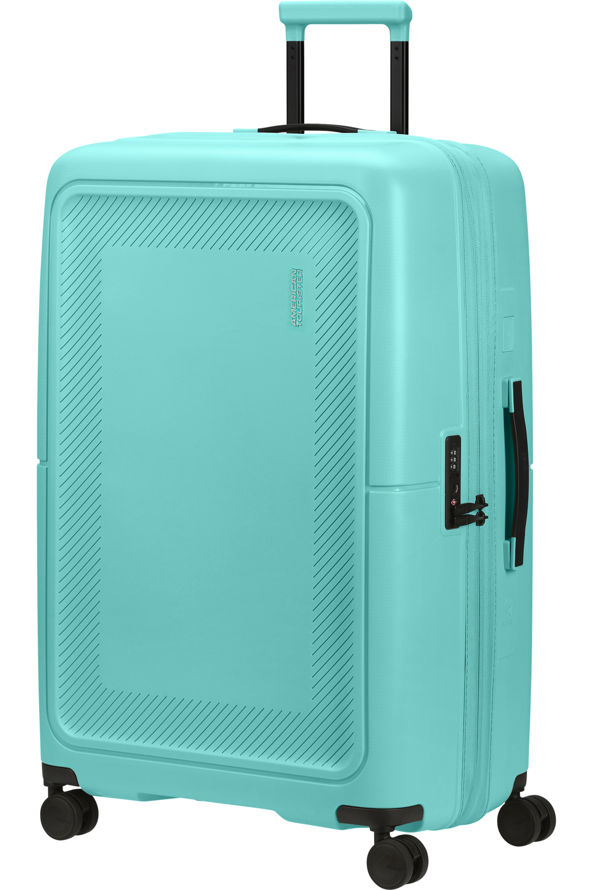 American Tourister Dashpop Utvidbar Koffert 77 cm Aqua Sky