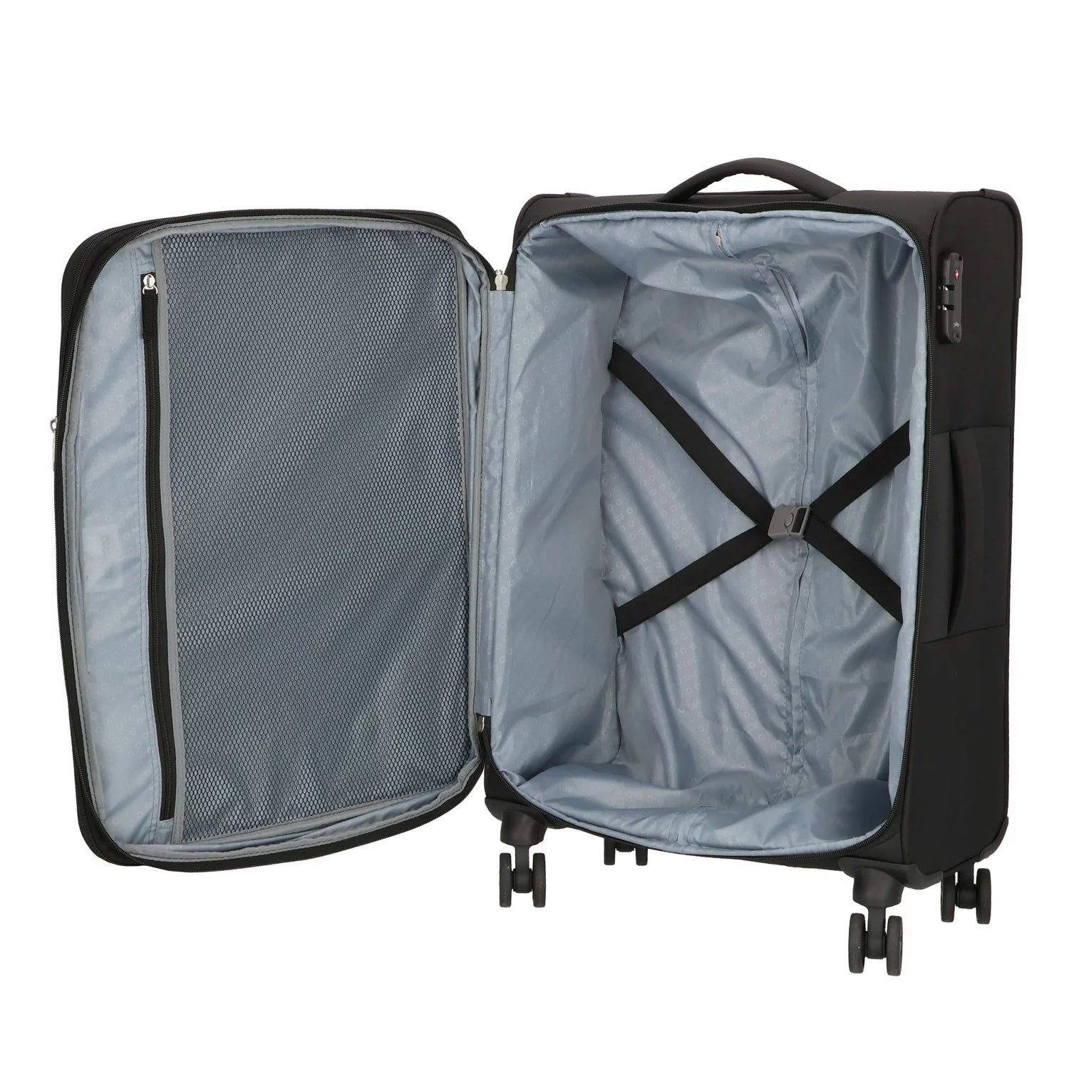 American Tourister Deep Dive Utvidbar Medium Koffert Svart