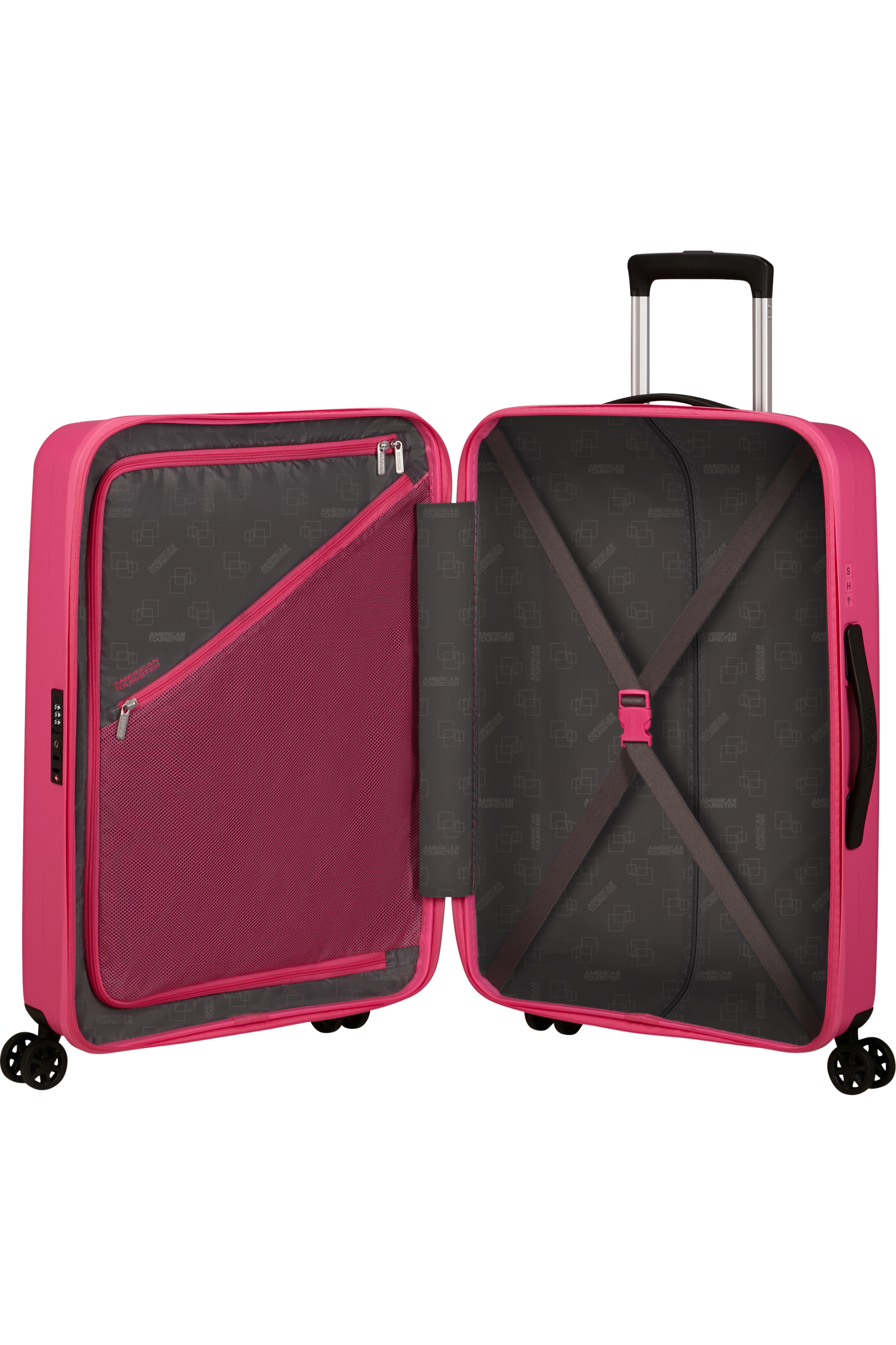 American Tourister Rejoy Koffert 68 Cm Hawaiian Pink