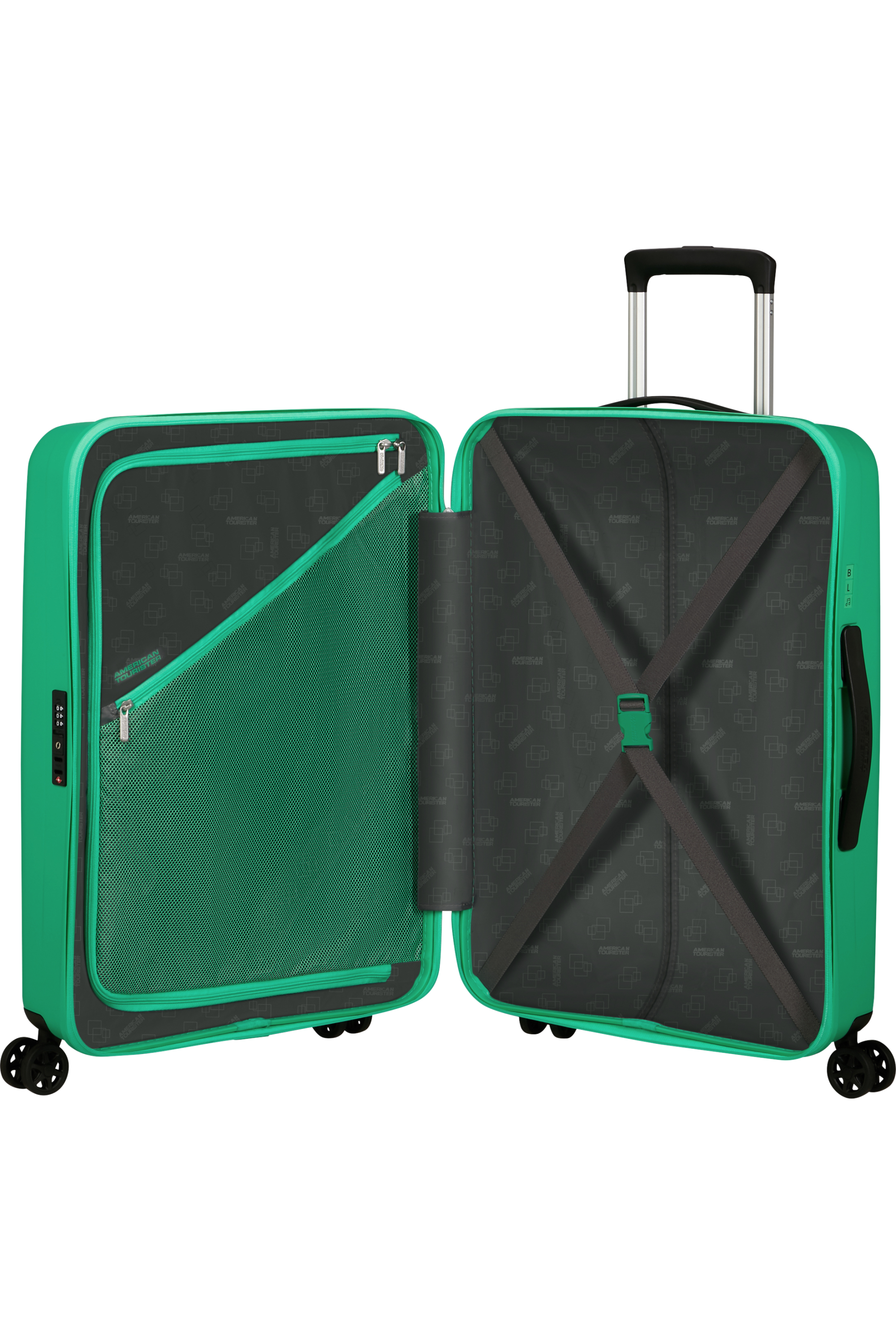 American Tourister Rejoy Koffert 68 Cm Jade Green