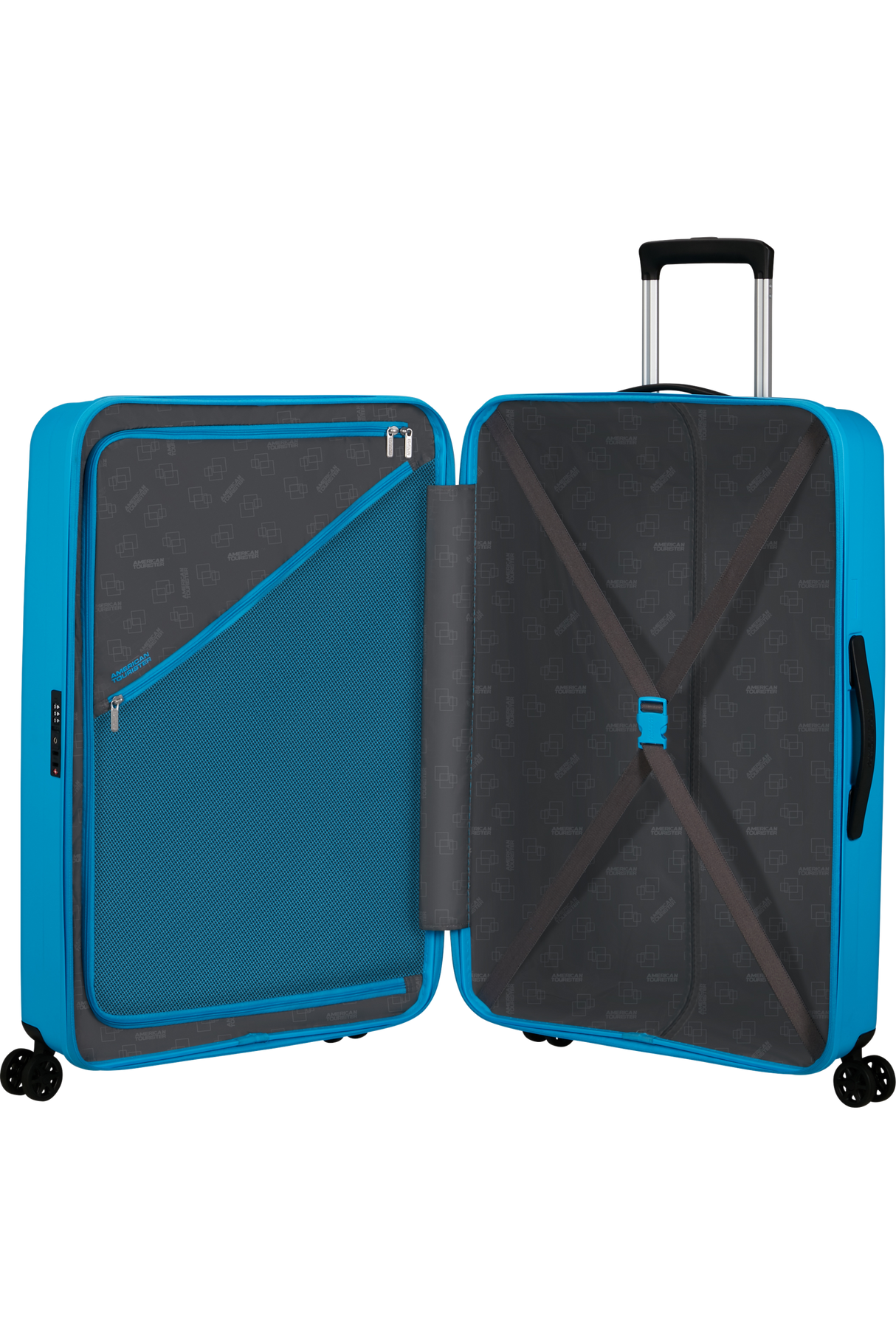 American Tourister Rejoy Koffert 77 Cm Azure Blue