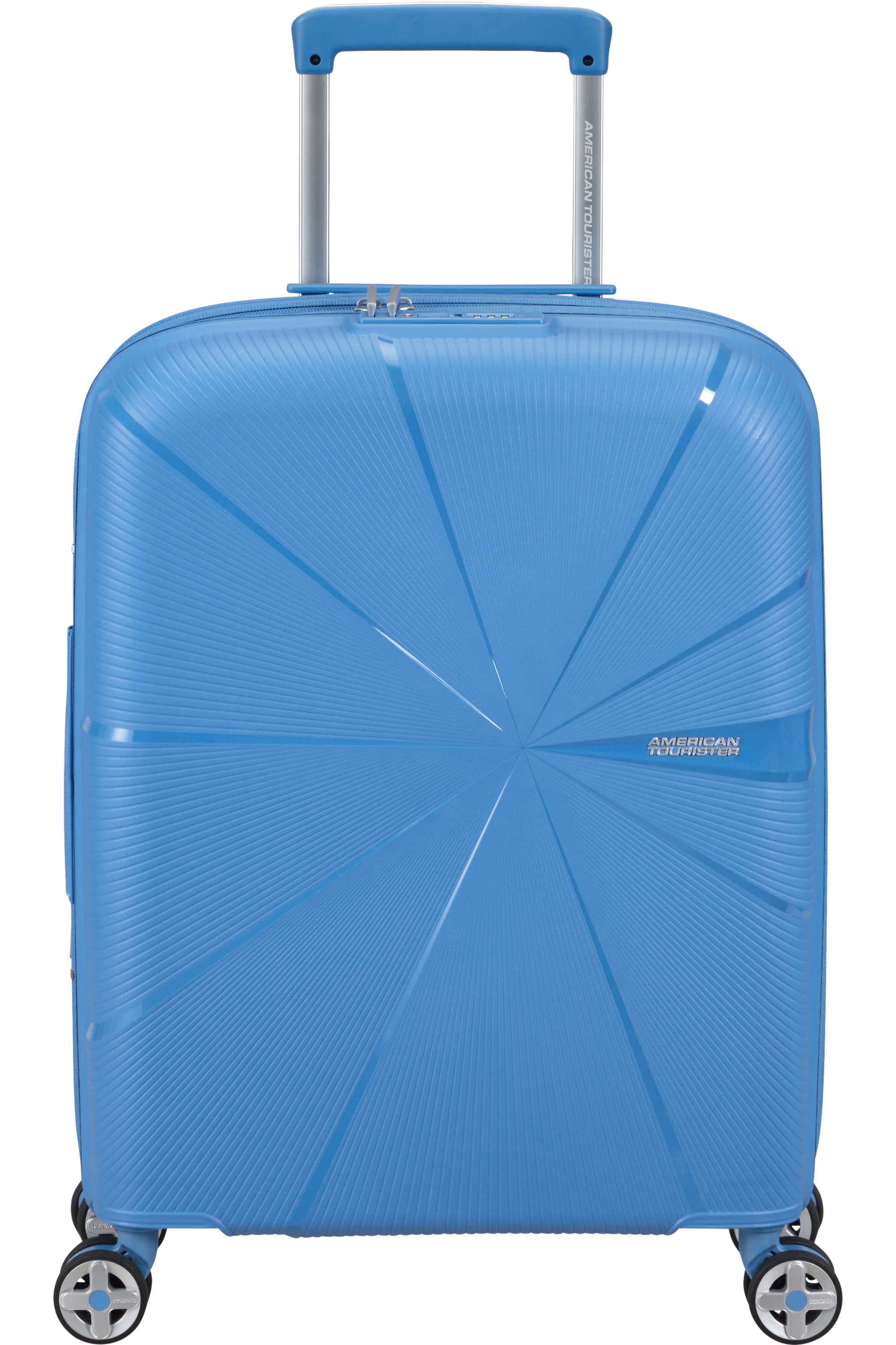 American Tourister StarVibe Utvidbar Kabinkoffert 55 cm Blue