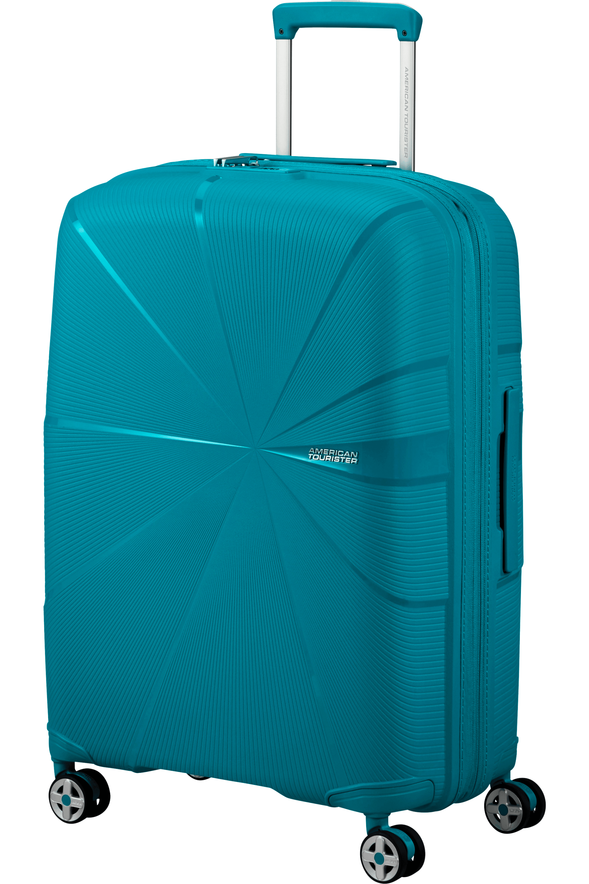 American Tourister StarVibe Mellomstor Utvidbar Koffert 67 cm Sjøgrønn