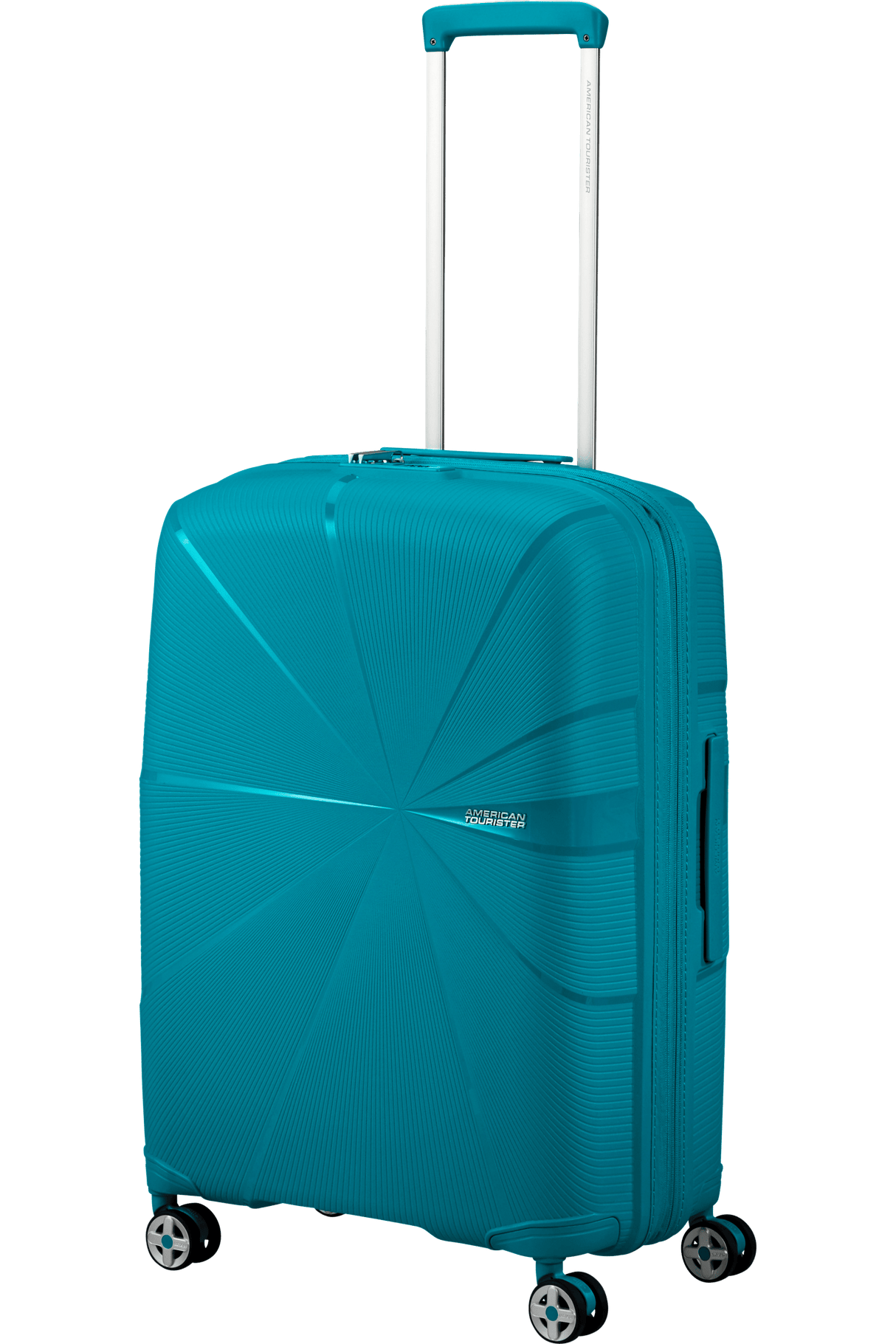 American Tourister StarVibe Mellomstor Utvidbar Koffert 67 cm Sjøgrønn