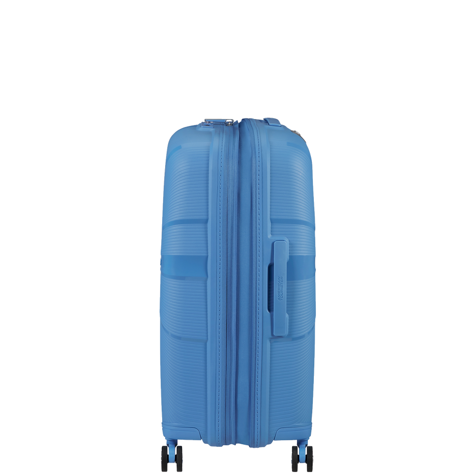 American Tourister StarVibe Mellomstor Utvidbar Koffert 67 cm Blue