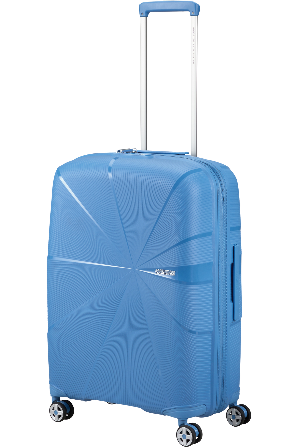 American Tourister StarVibe Mellomstor Utvidbar Koffert 67 cm Blue