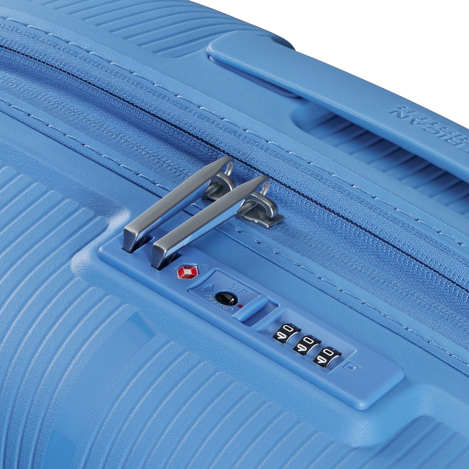 American Tourister StarVibe Mellomstor Utvidbar Koffert 67 cm Blue