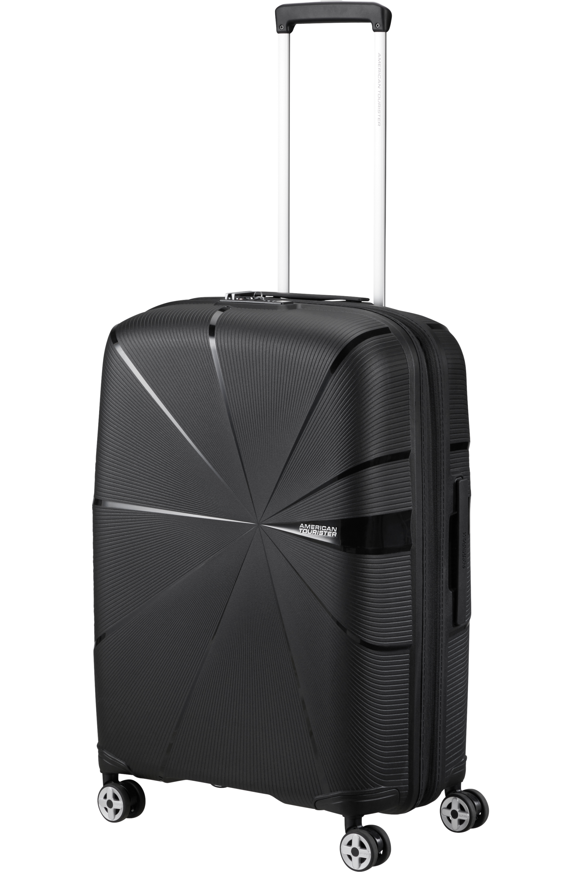 American Tourister StarVibe Mellomstor Utvidbar Koffert 67 cm Svart