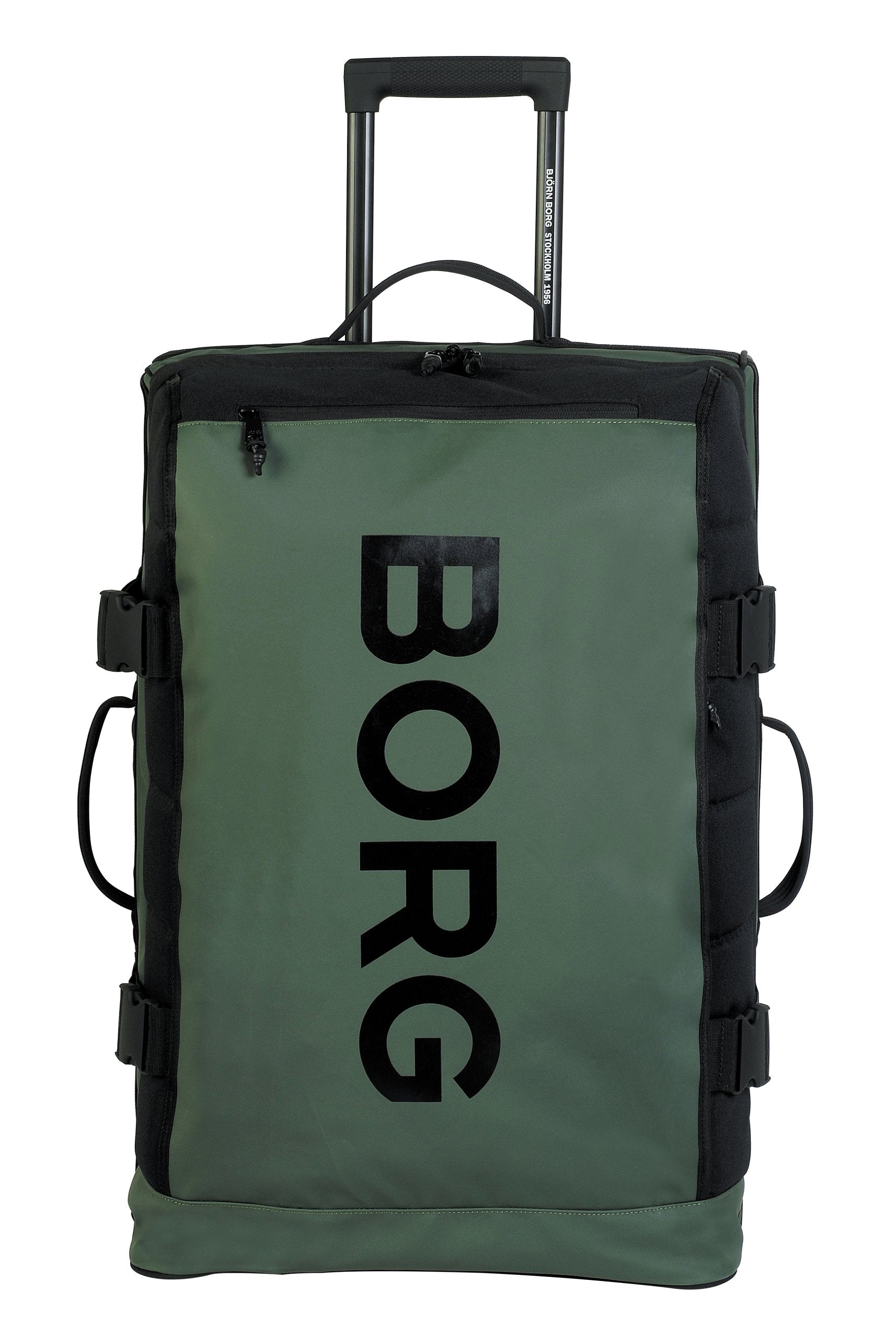 Bjørn Borg Travel Trolley Reisebag Med Hjul 80 Liter Grønn