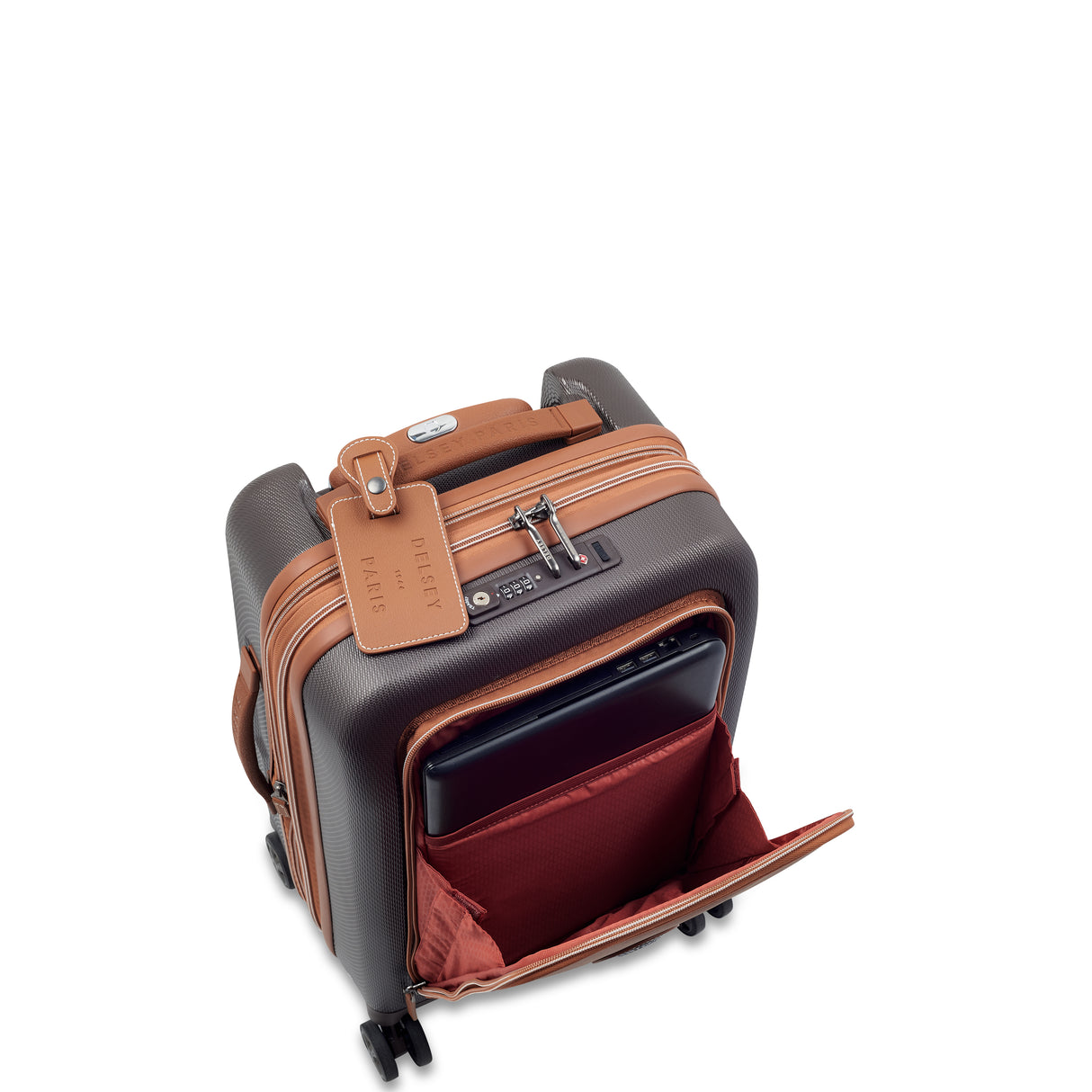 Delsey Chatelet Air 2.0 Utvidbar Business Kabinkoffert med PC-lomme og USB-port 55cm