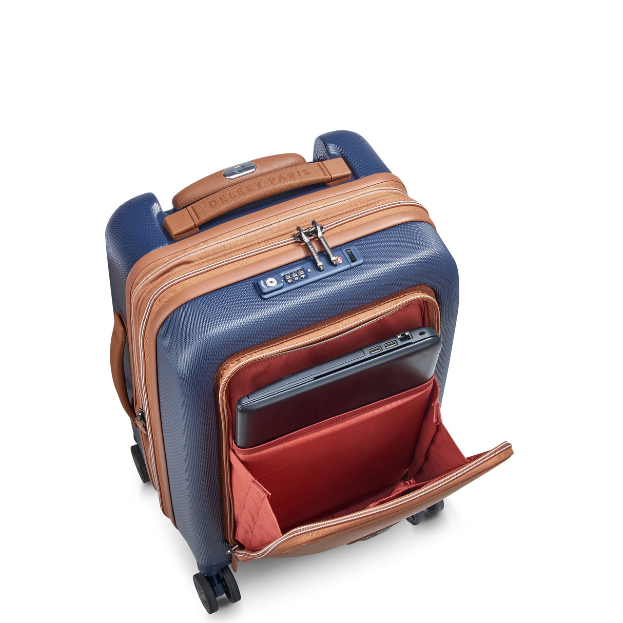 Delsey Chatelet Air 2.0 Utvidbar Business Kabinkoffert med PC-lomme og USB-port 55cm