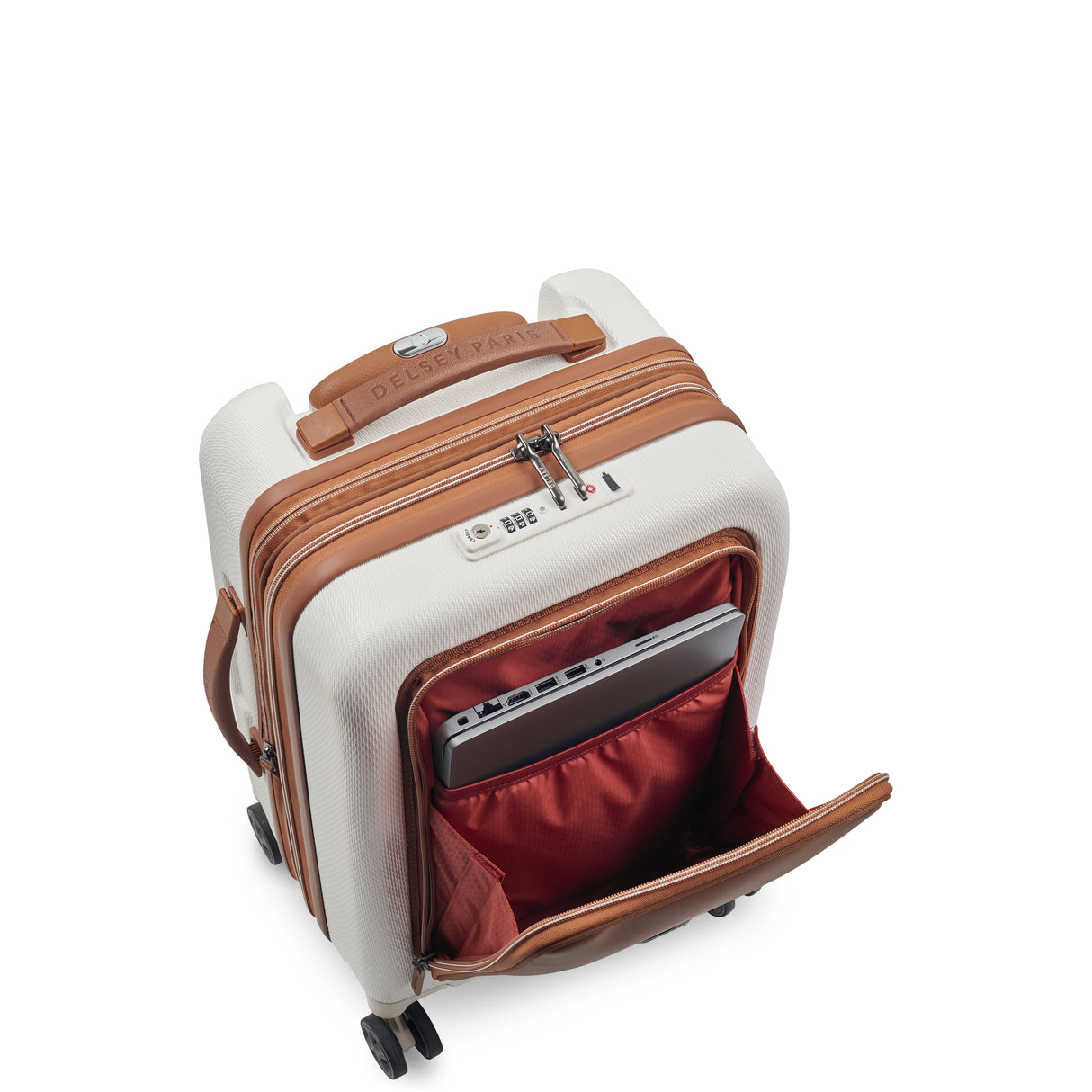 Delsey Chatelet Air 2.0 Utvidbar Business Kabinkoffert med PC-lomme og USB-port 55cm