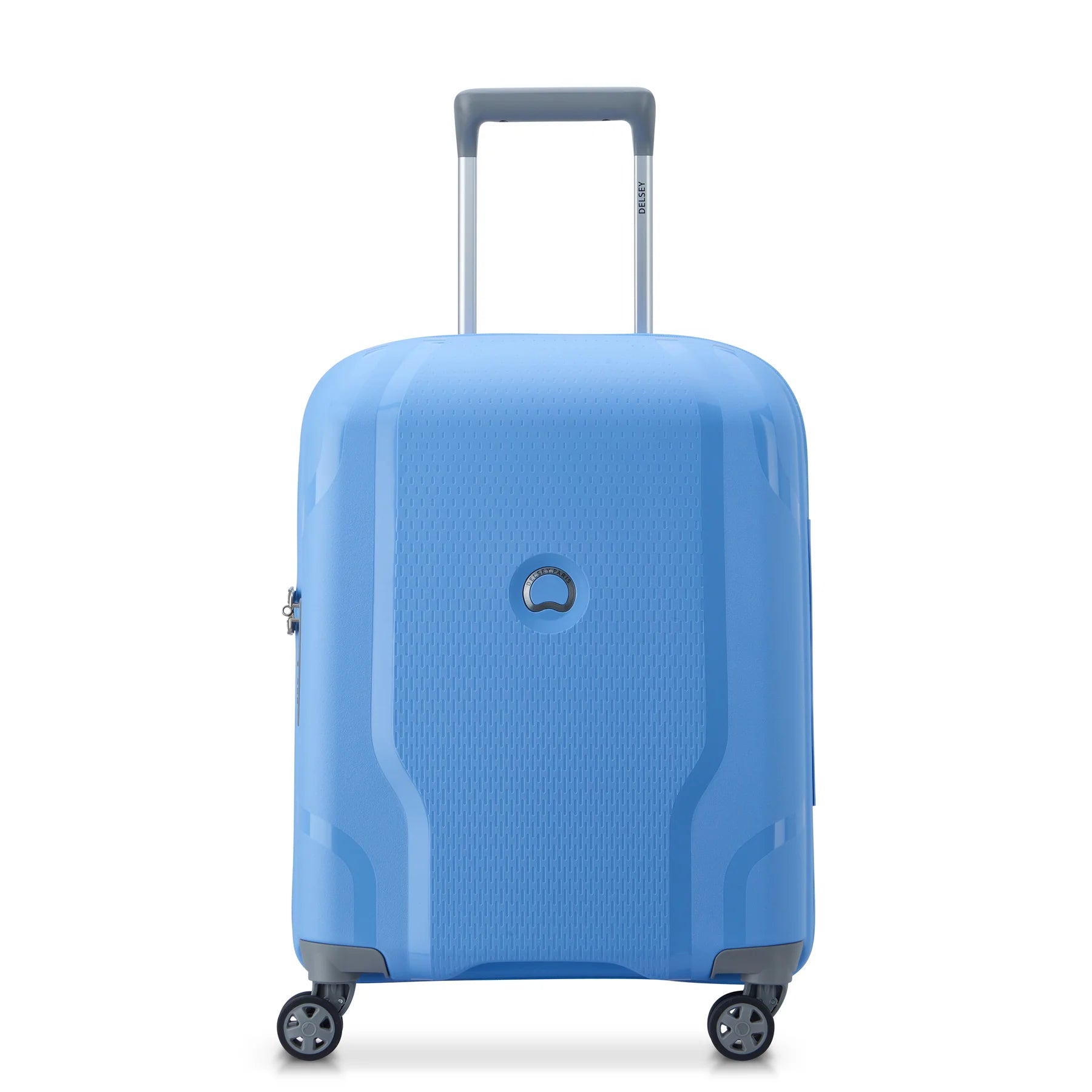 Delsey Clavel Hard Kabin Koffert Med 4 Hjul 55 cm Lavender Blue