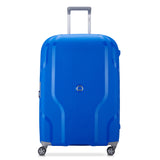 Delsey Clavel Hard Stor Utvidbar Koffert Med 4 Hjul 76 cm Blå