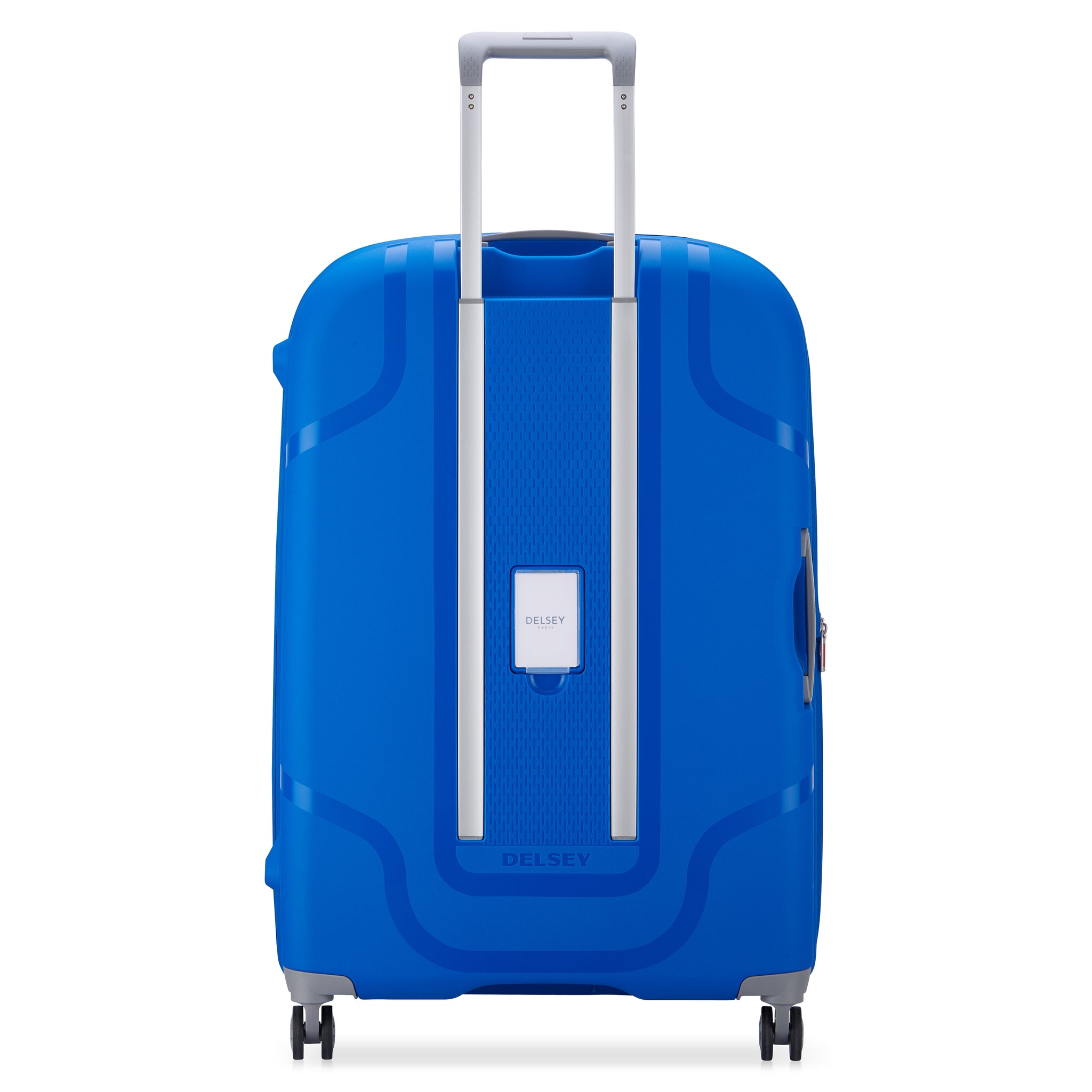 Delsey Clavel Hard Stor Utvidbar Koffert Med 4 Hjul 76 cm Blå