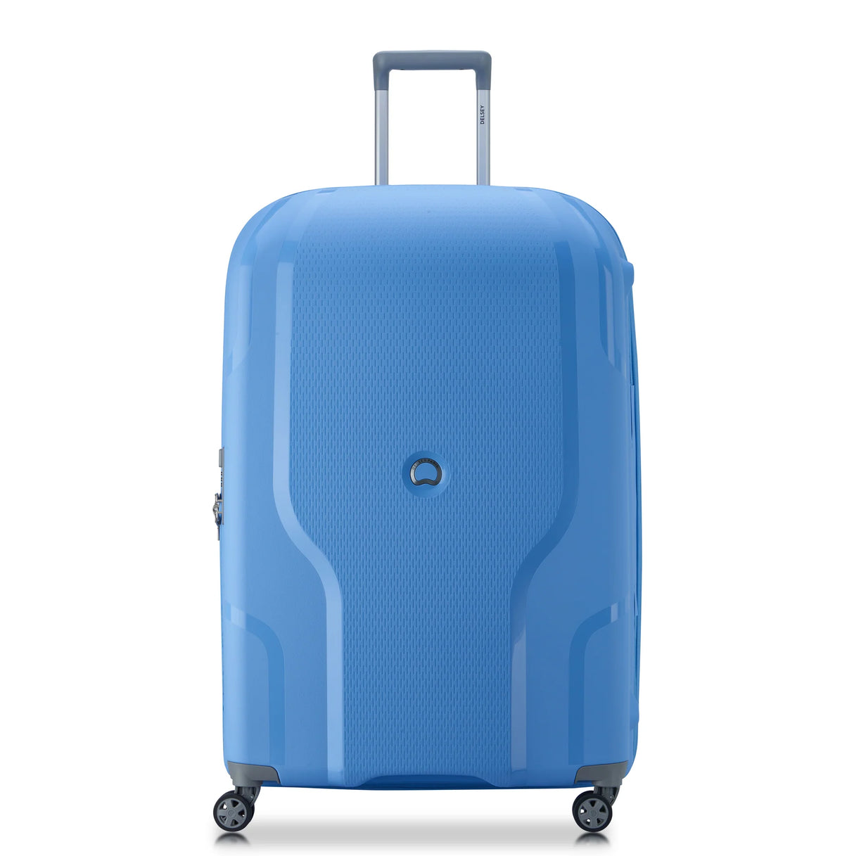 Delsey Clavel Hard Ekstra Stor Utvidbar Koffert Med 4 Hjul 83 cm Lavender Blue