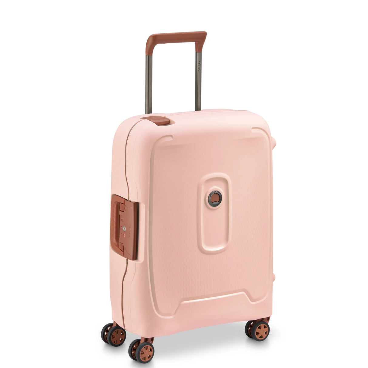 Delsey Moncey Sett Med Mellomstor Og Liten Koffert Rosa
