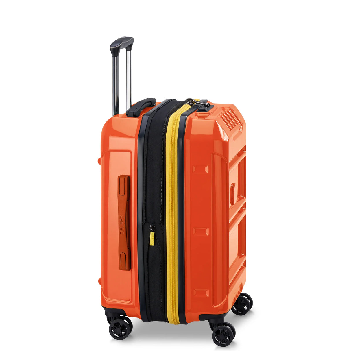 Delsey Rempart Utvidbar Kabinkoffert 44 Liter Orange