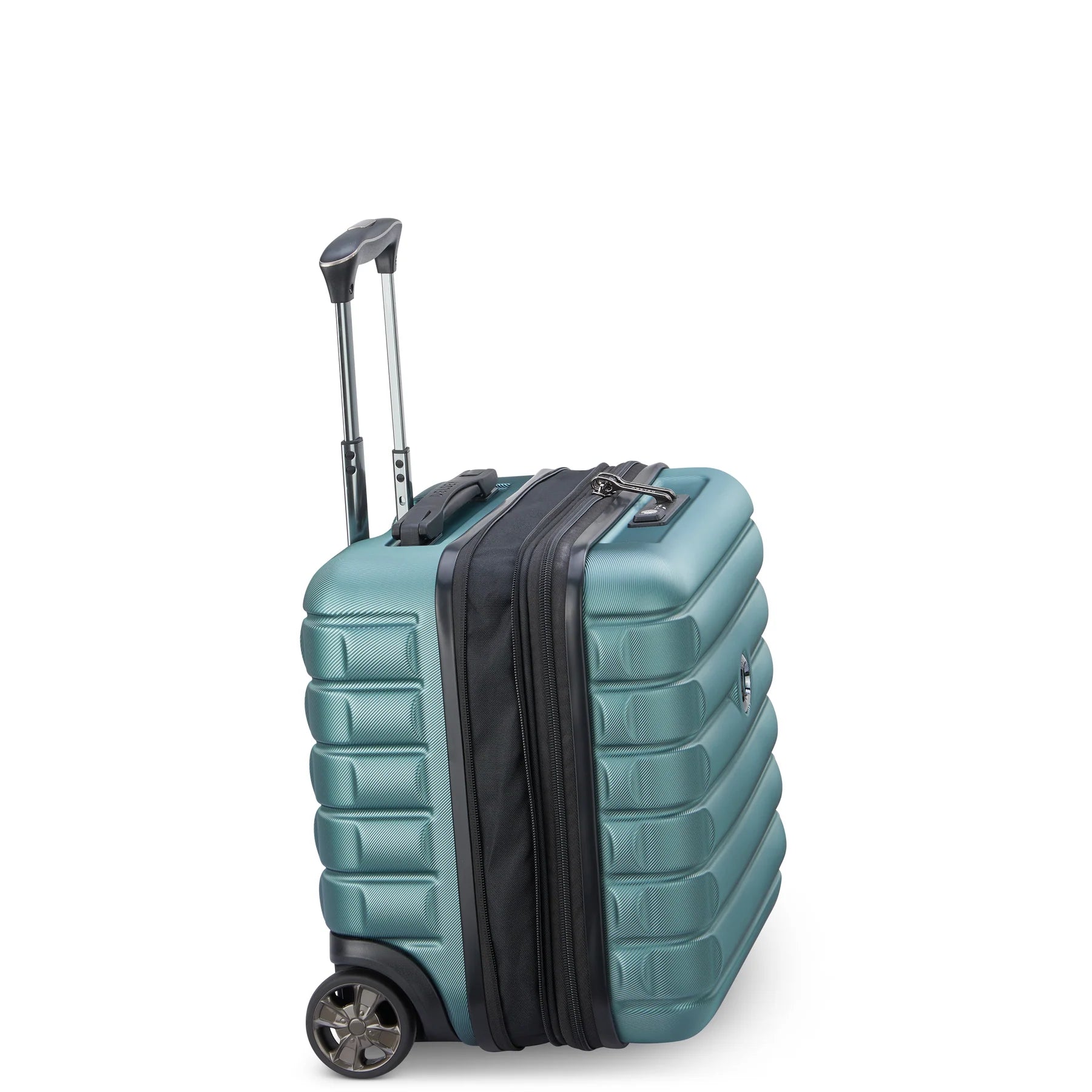 Delsey Shadow 5.0 Utvidbar Bordcase Pc Koffert 32 liter Grønn