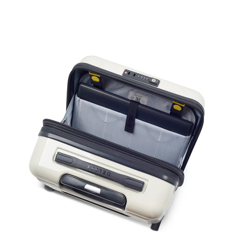 Delsey Shadow 5.0 Utvidbar Bordcase Pc Koffert 32 liter Ivory