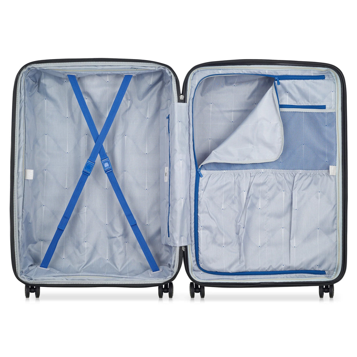 Delsey Shadow 5.0 Ekstra Stor Utvidbar Koffert 83 cm Blå