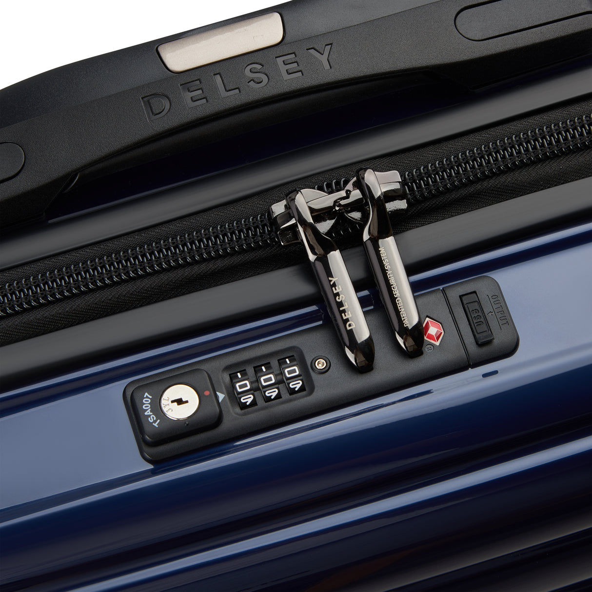 Delsey Shadow 5.0 Kabinkoffert med USB port 55cm/35 L