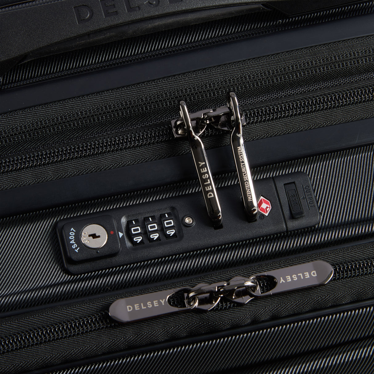 Delsey Shadow 5.0 Utvidbar Business Kabinkoffert med PC-lomme og USB-port 55cm