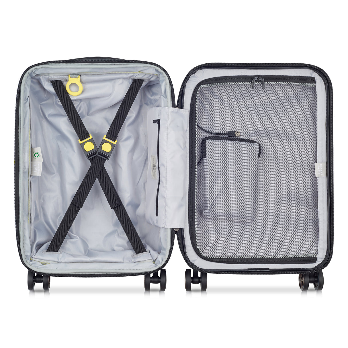 Delsey Shadow 5.0 Utvidbar Business Kabinkoffert med PC-lomme og USB-port 55cm