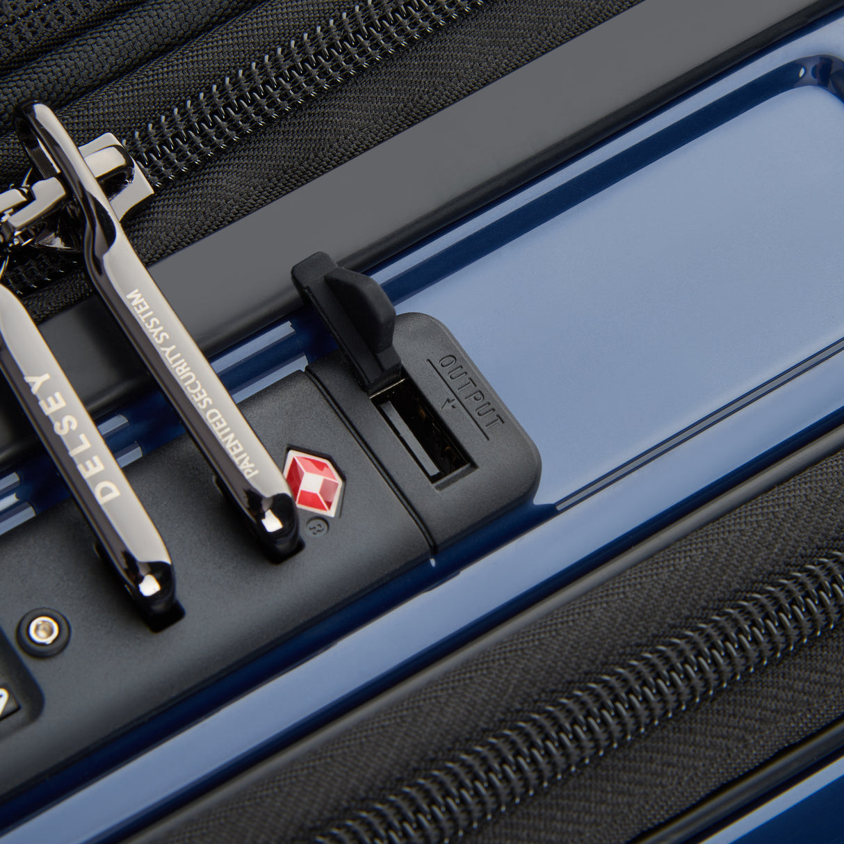 Delsey Shadow 5.0 Utvidbar Business Kabinkoffert med PC-lomme og USB-port 55cm