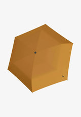 Knirps US.050 Liten Windproof Paraply Med Manuell Åpning Lukking Curry