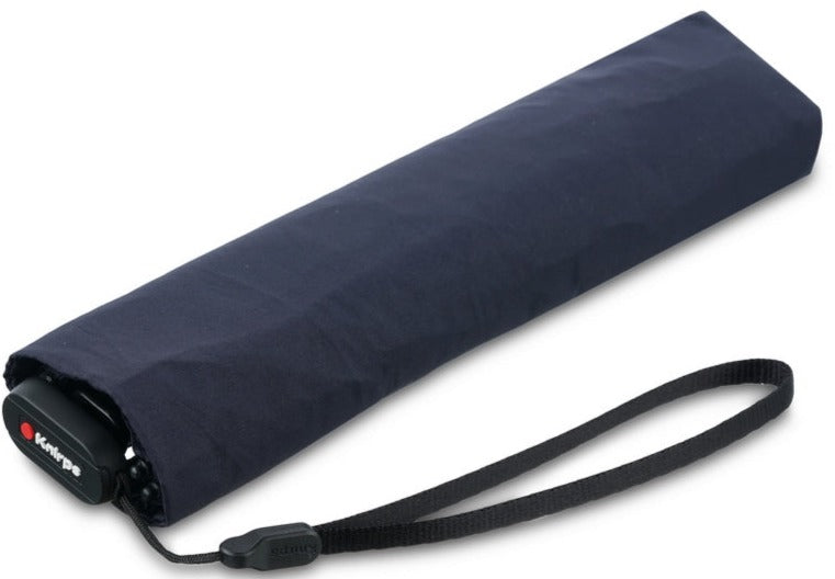 Knirps US.050 Liten Windproof Paraply Med Manuell Åpning Lukking Navy