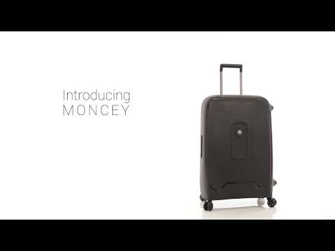 Delsey Moncey Sett Med Mellomstor Og Liten Koffert Almond