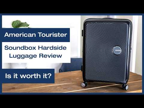 American Tourister Soundbox Stor Koffert 77 cm Stone Blue