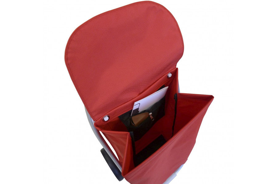 Rolser Com MF 8 Shoppingvogn Med To Store Hjul 53 LiterSvart